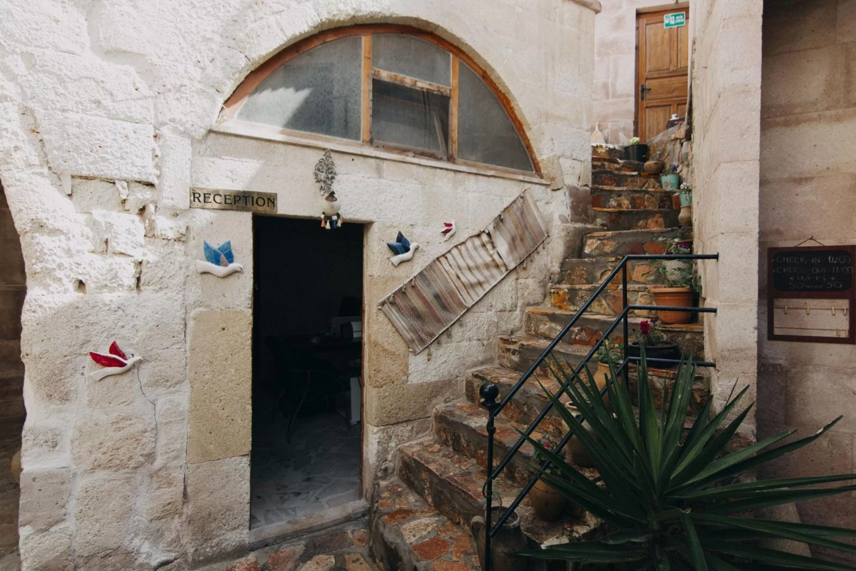 Facade/entrance in 7 Oda Kapadokya Cave Hotel