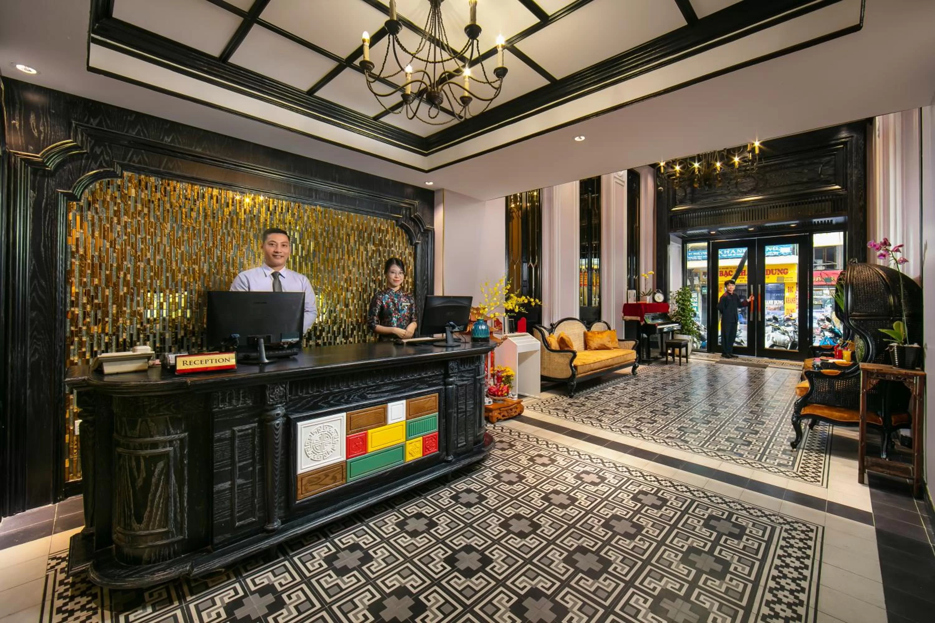Lobby or reception, Lobby/Reception in Lavender Central Hotel & Spa Hanoi