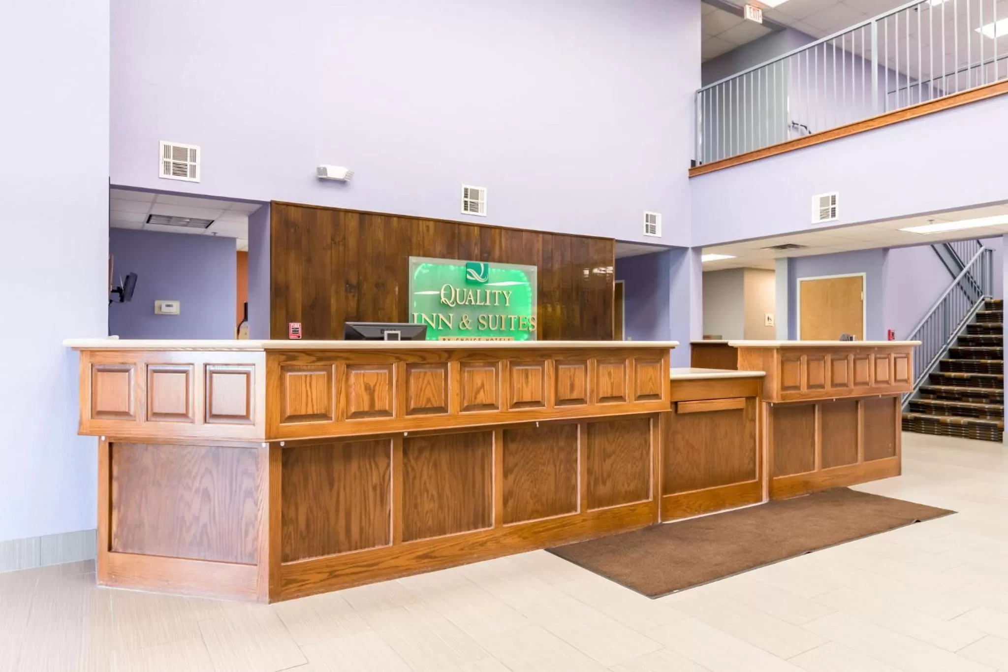 Lobby or reception in Quality Inn & Suites Alma I-40