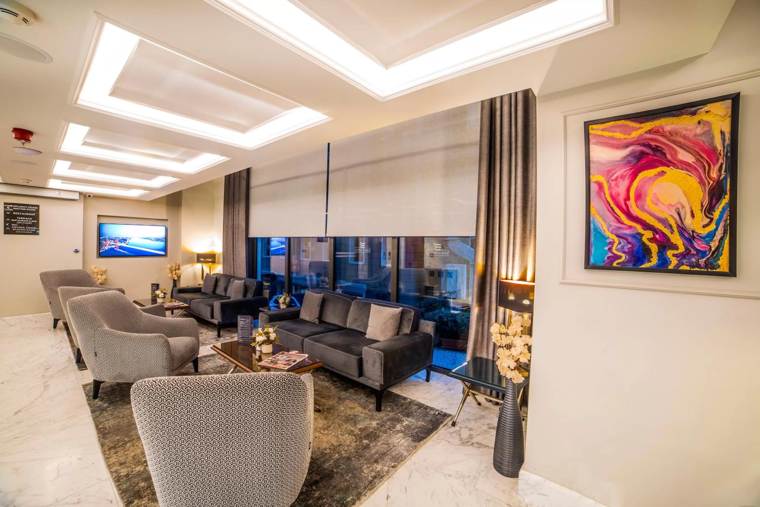 Lobby or reception in Erboy Hotel Istanbul Sirkeci