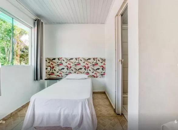 Bedroom, Bed in Hotel Nosso Bosque