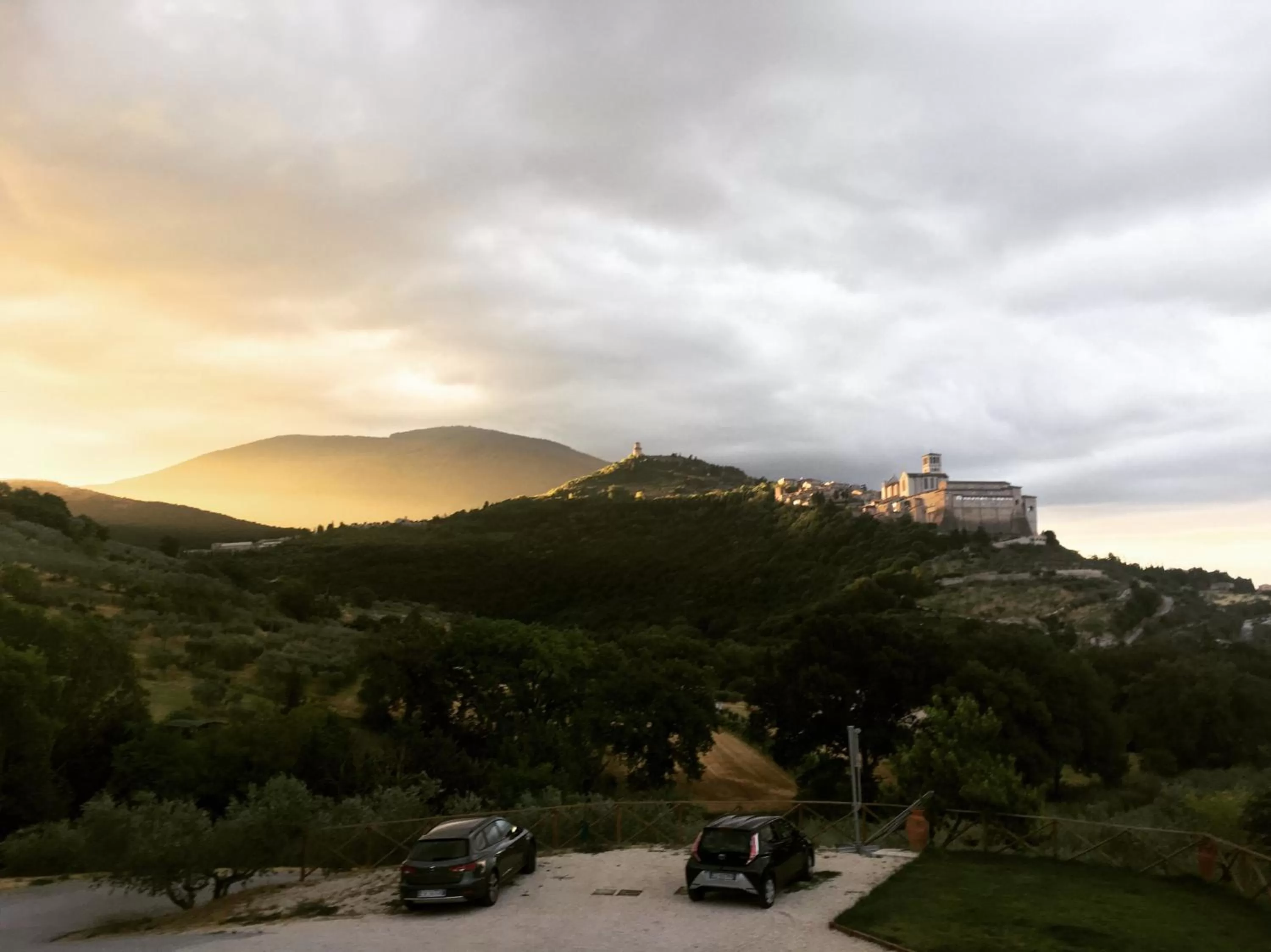 Sunrise in La Dimora di Francesco