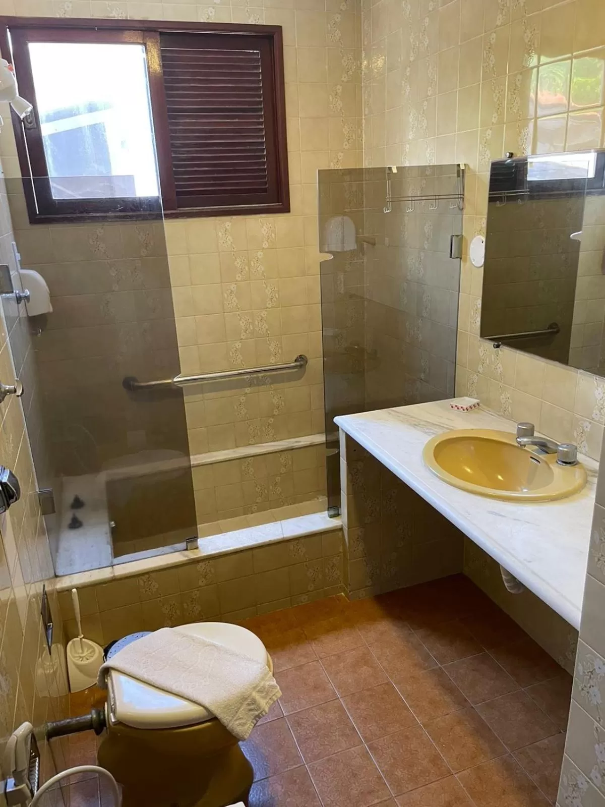 Bathroom in Pousada Ponta Mar