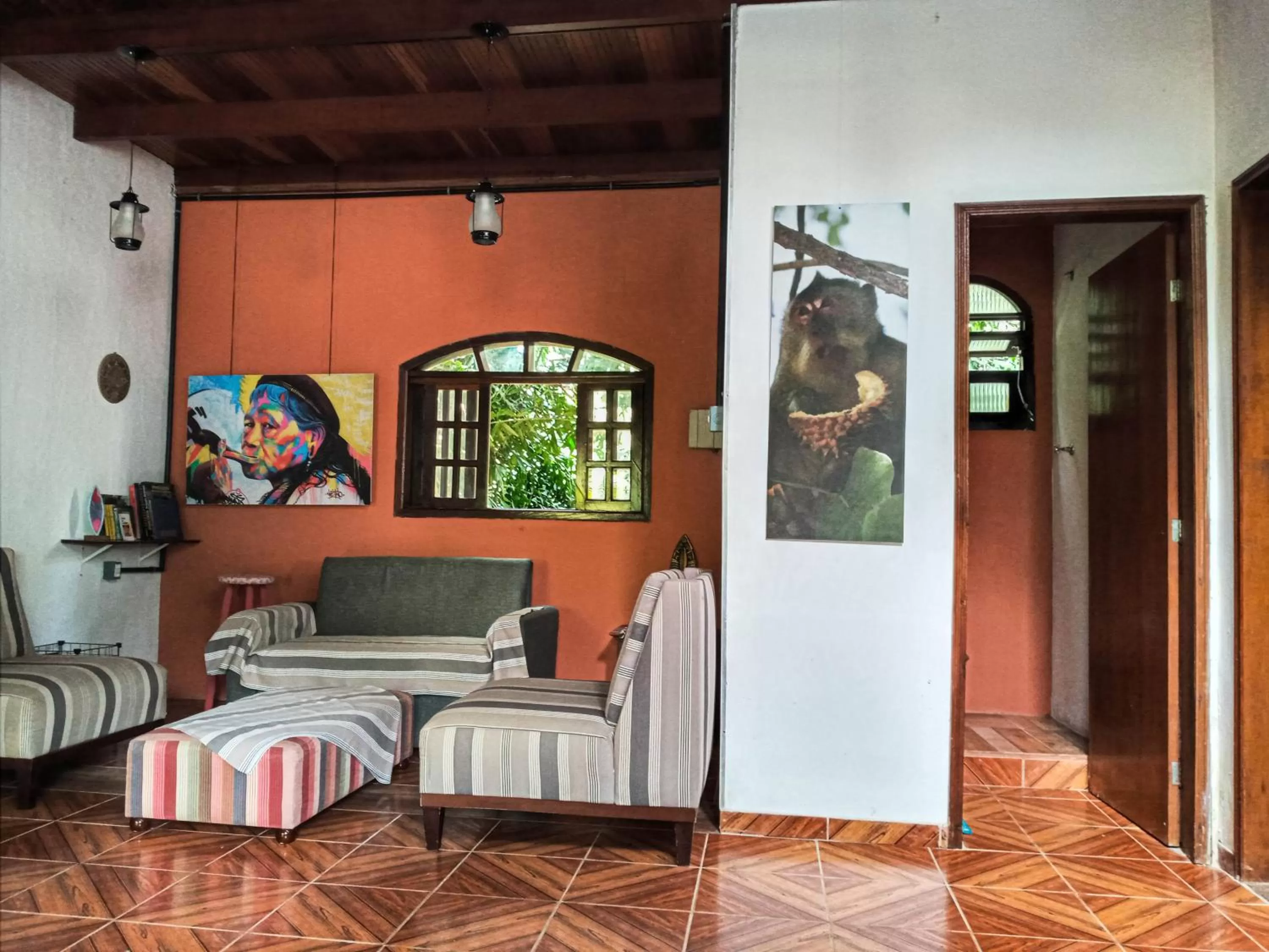 Seating Area in Pousada e Hostel Marthi