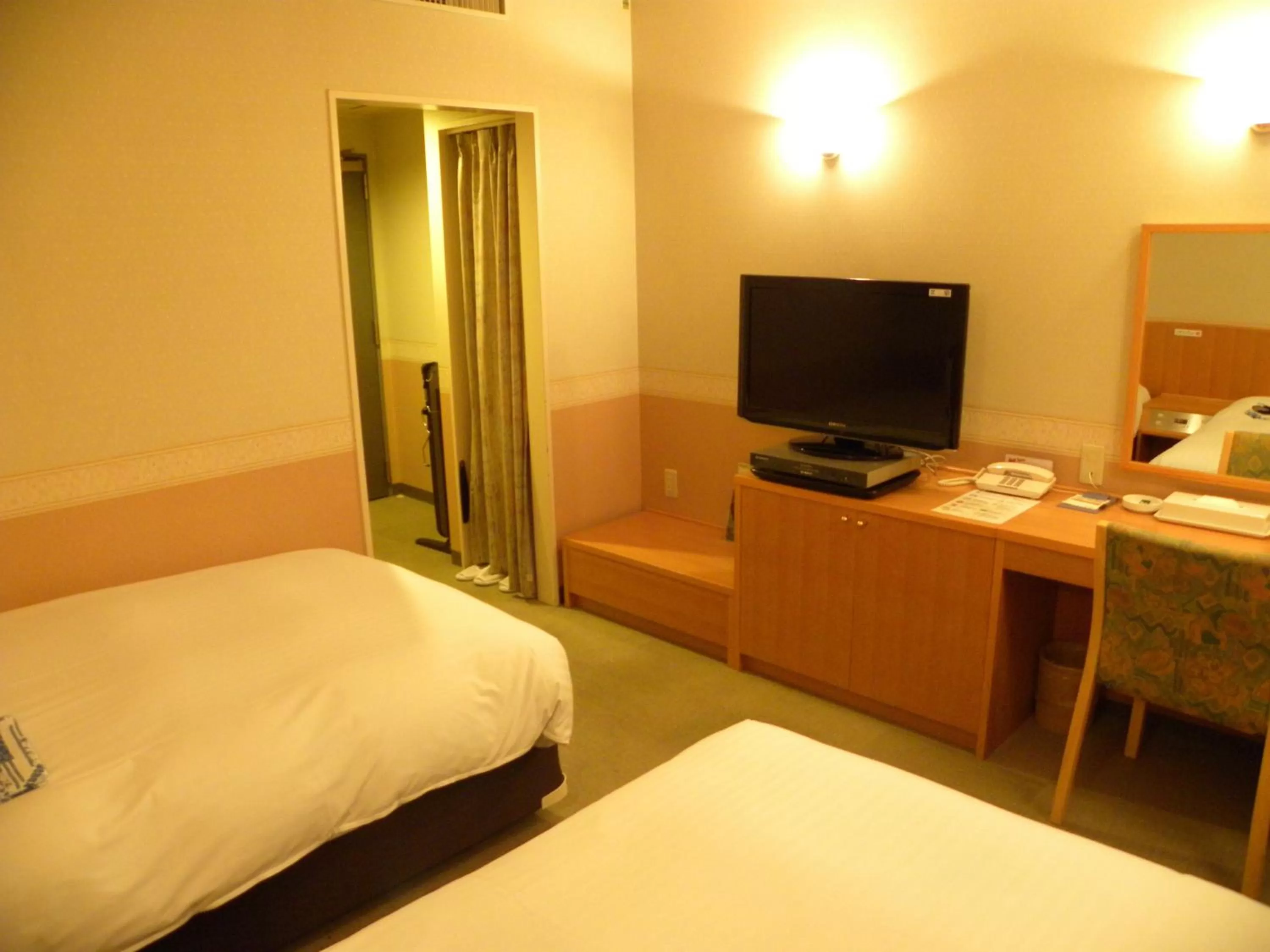 Photo of the whole room, Bed in Hotel Benex Yonezawa