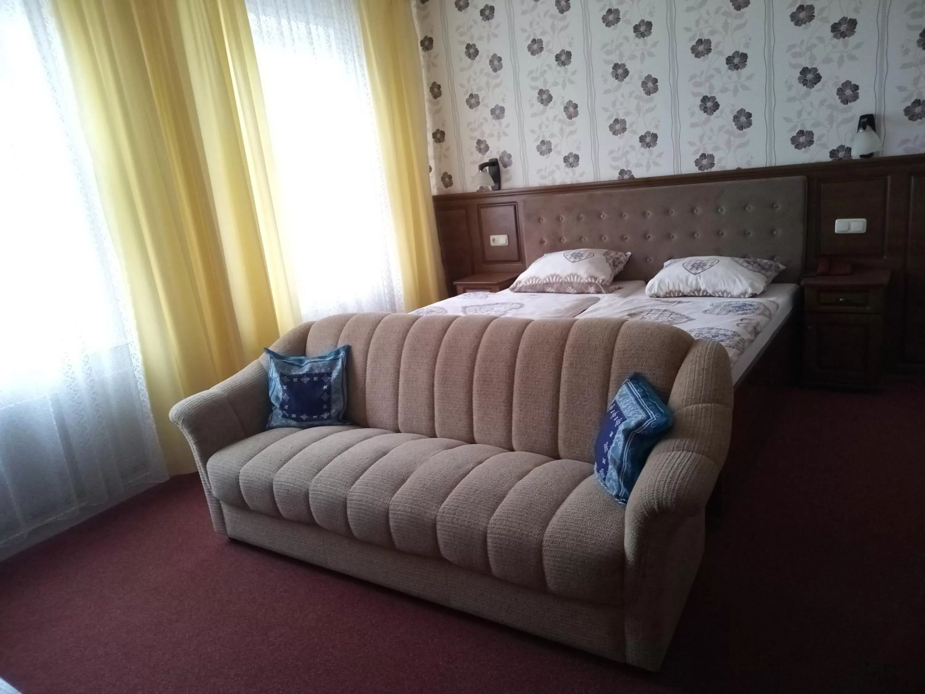 Bed in Hotel Stadt Lügde