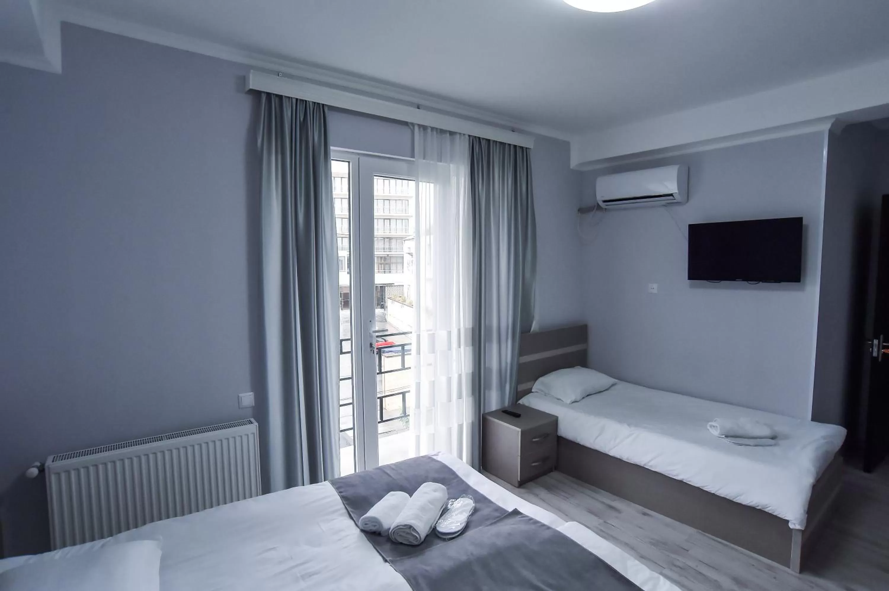 Bed in City Hotel Kutaisi