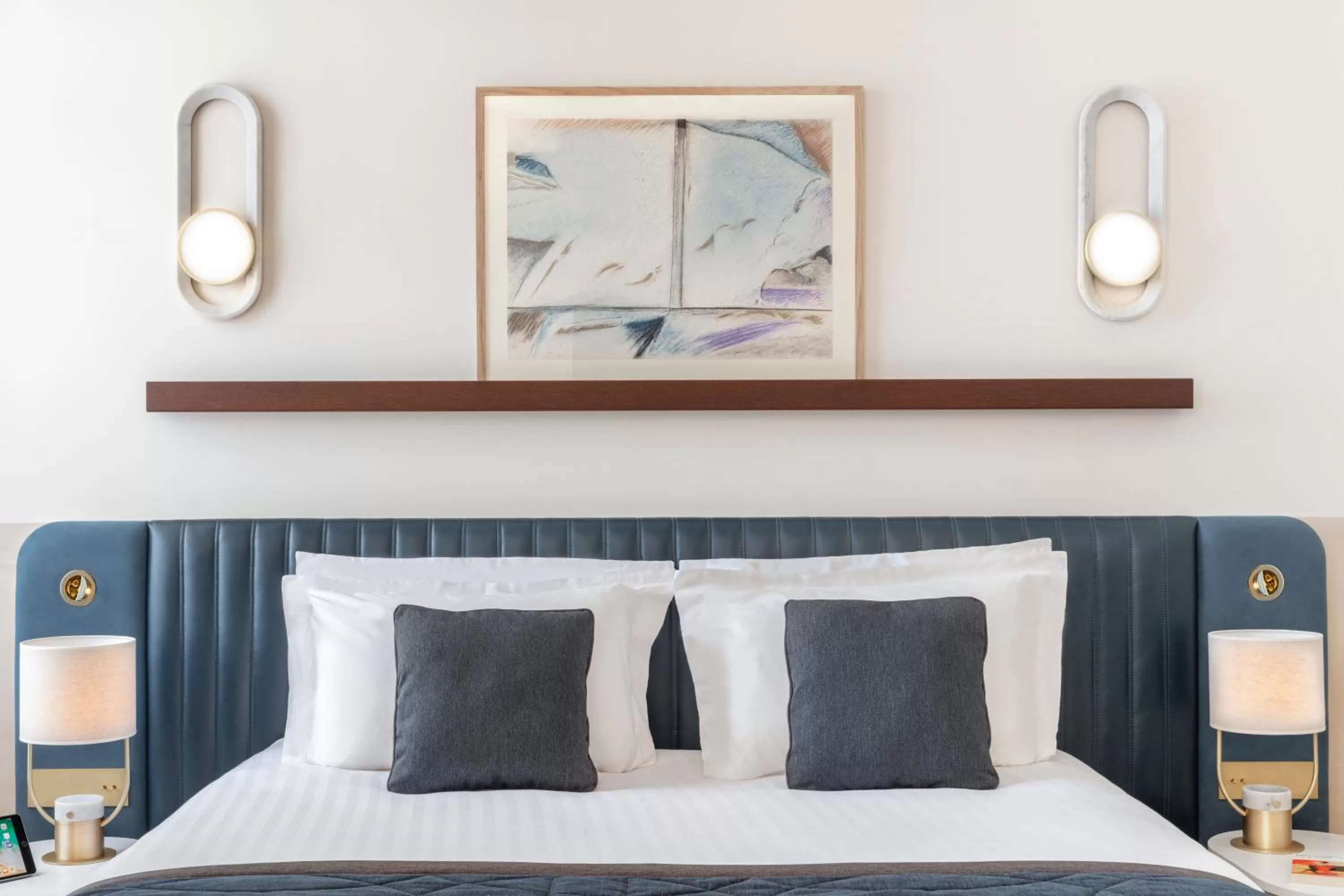 Decorative detail, Bed in Maison Albar Hotels L’Imperator