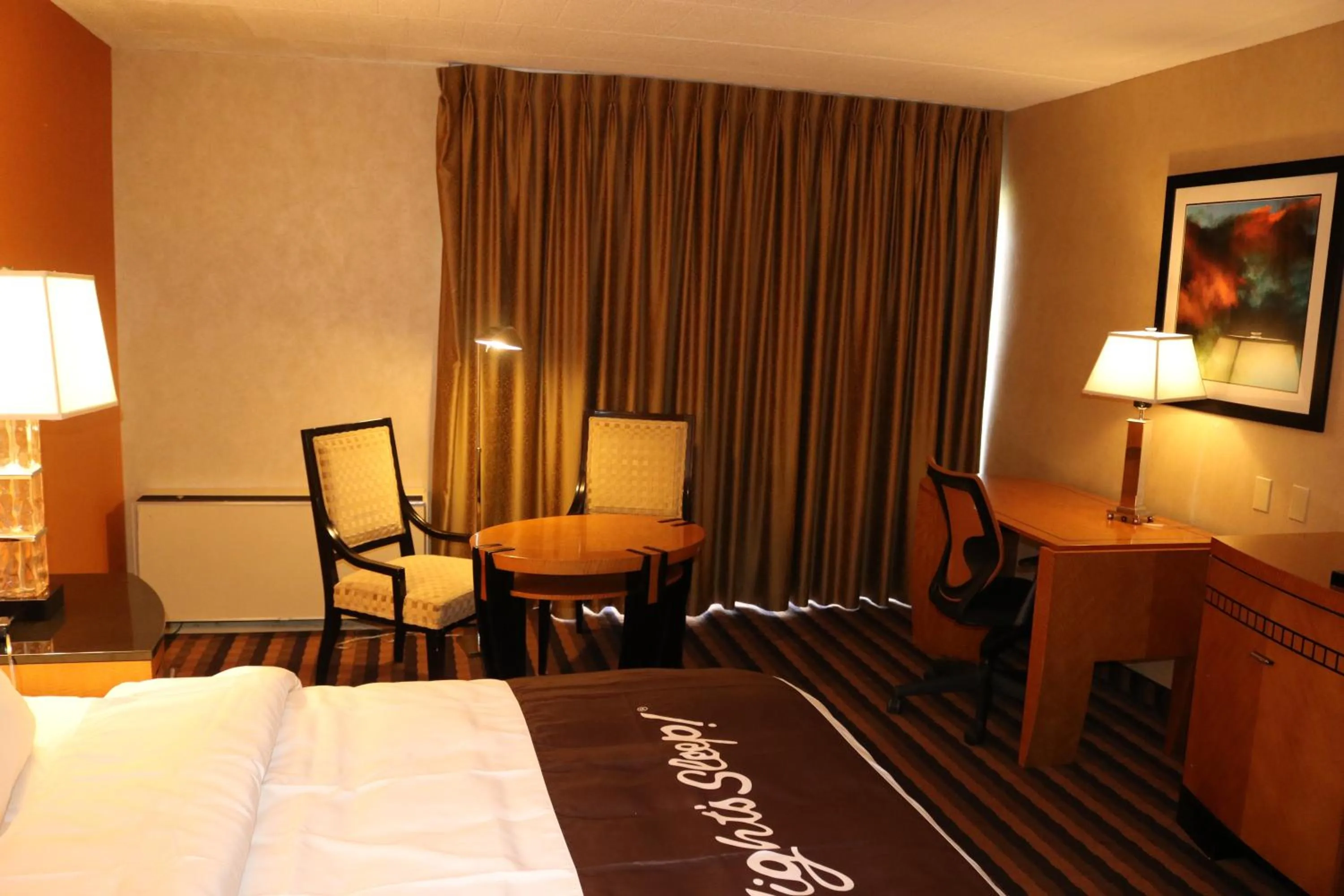 Seating area in Bradley Inn