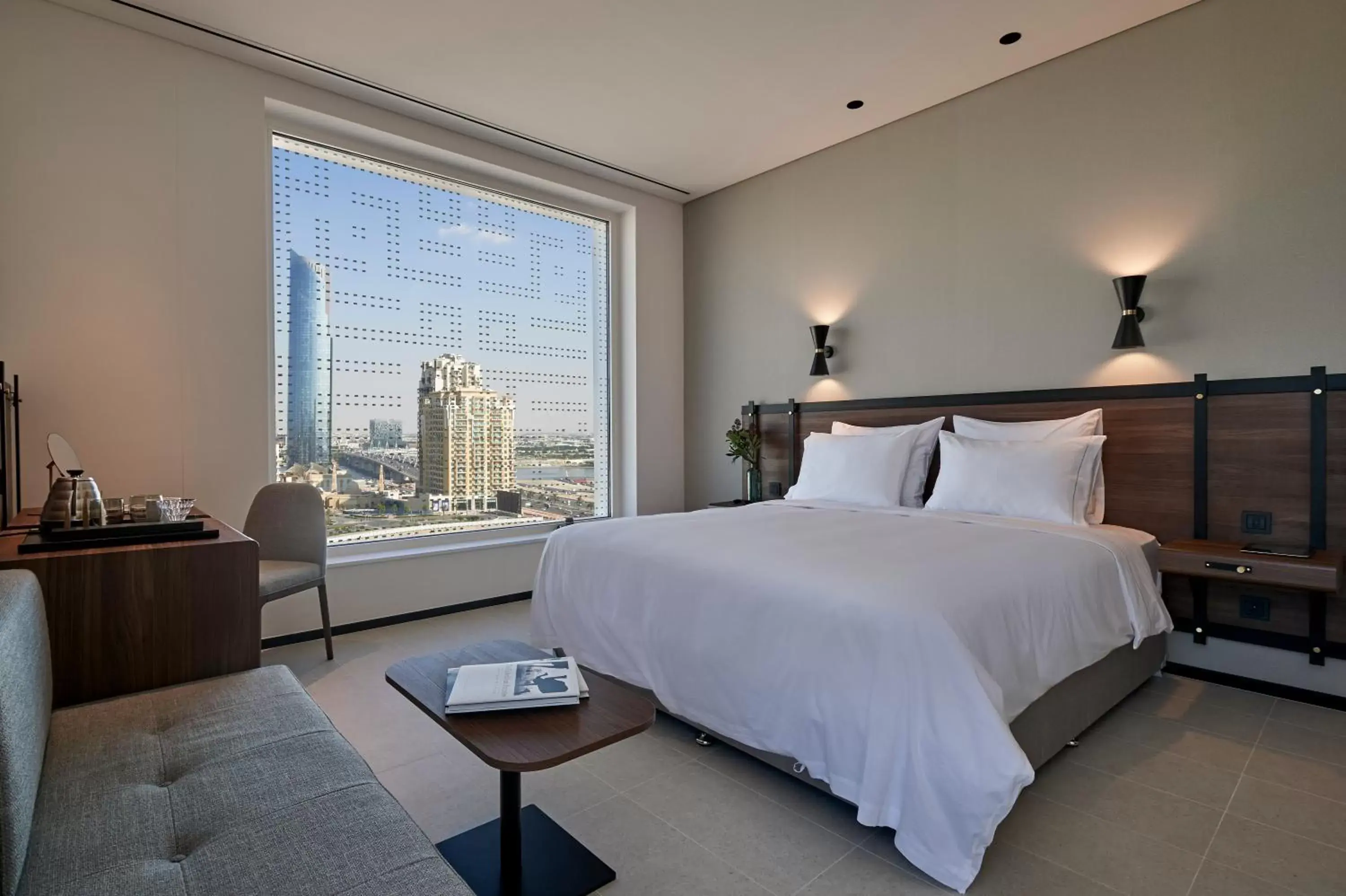 Plus King Room with City View in FORM Hotel Al Jaddaf, Dubai, a Member of Design Hotels Plus King Room with City View in FORM Hotel Al Jaddaf, Dubai, a Member of Design Hotels