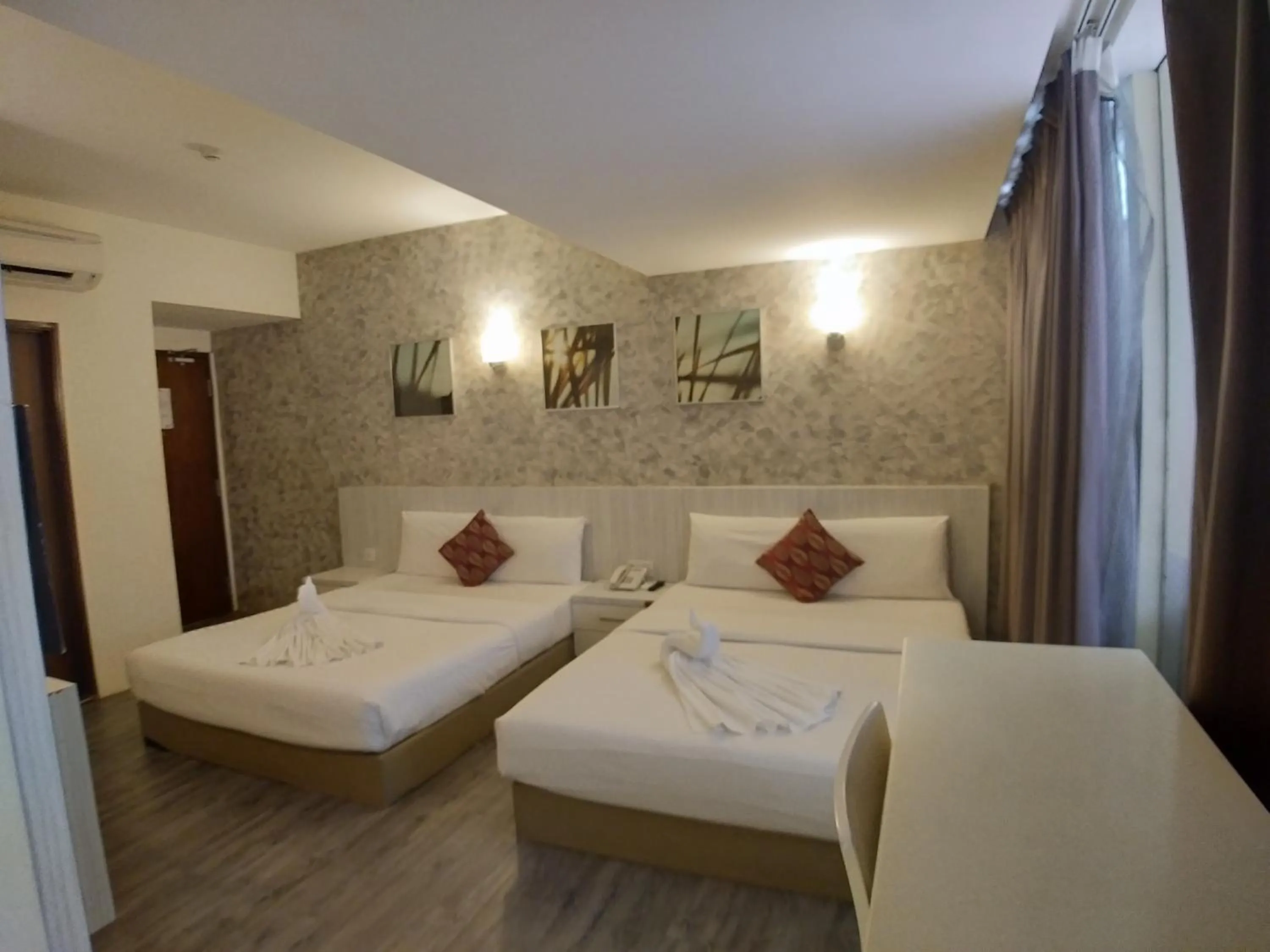 Bed in Hotel Westree KL Sentral