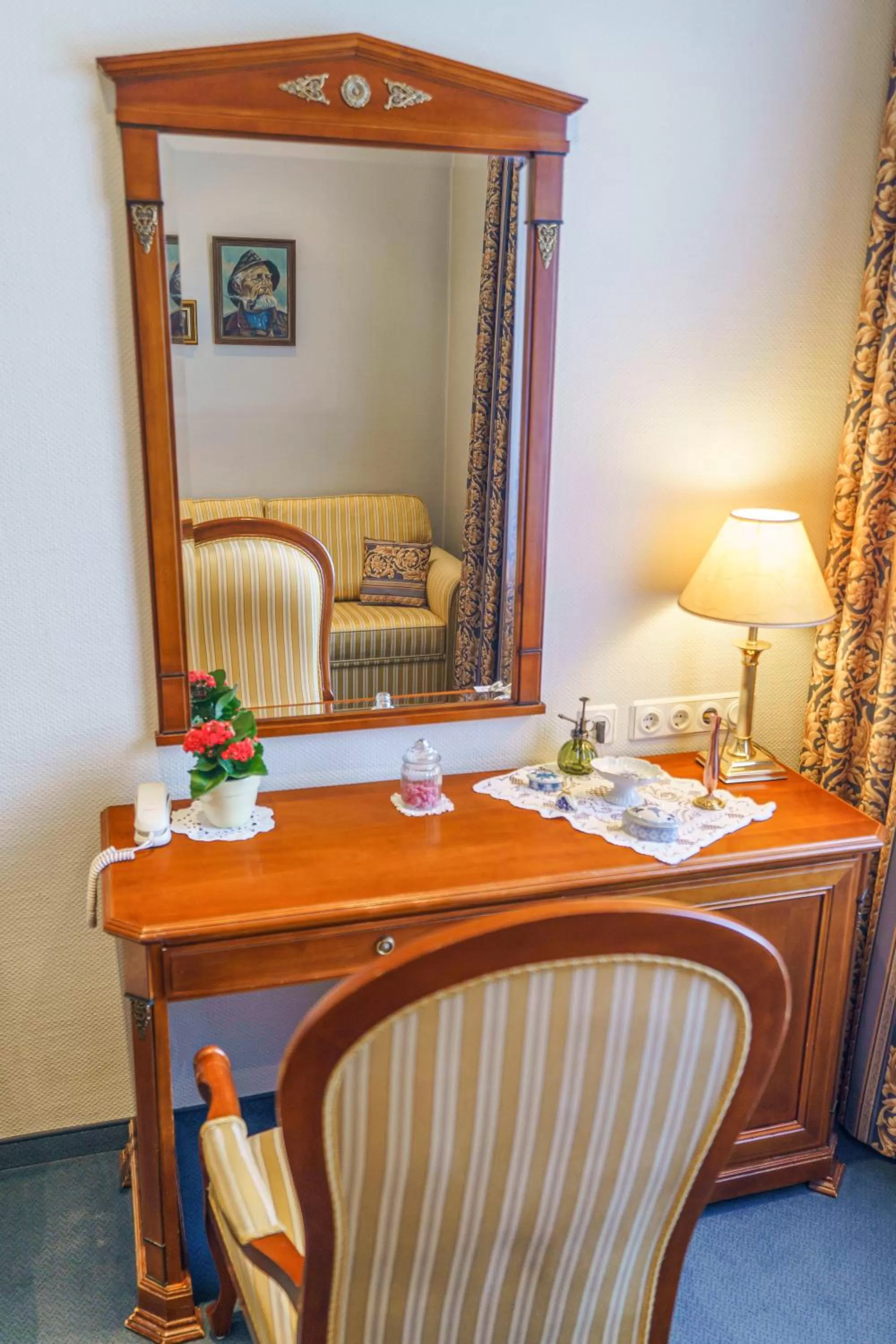 Decorative detail in Tante ALMA's Hotel Lasthaus am Ring