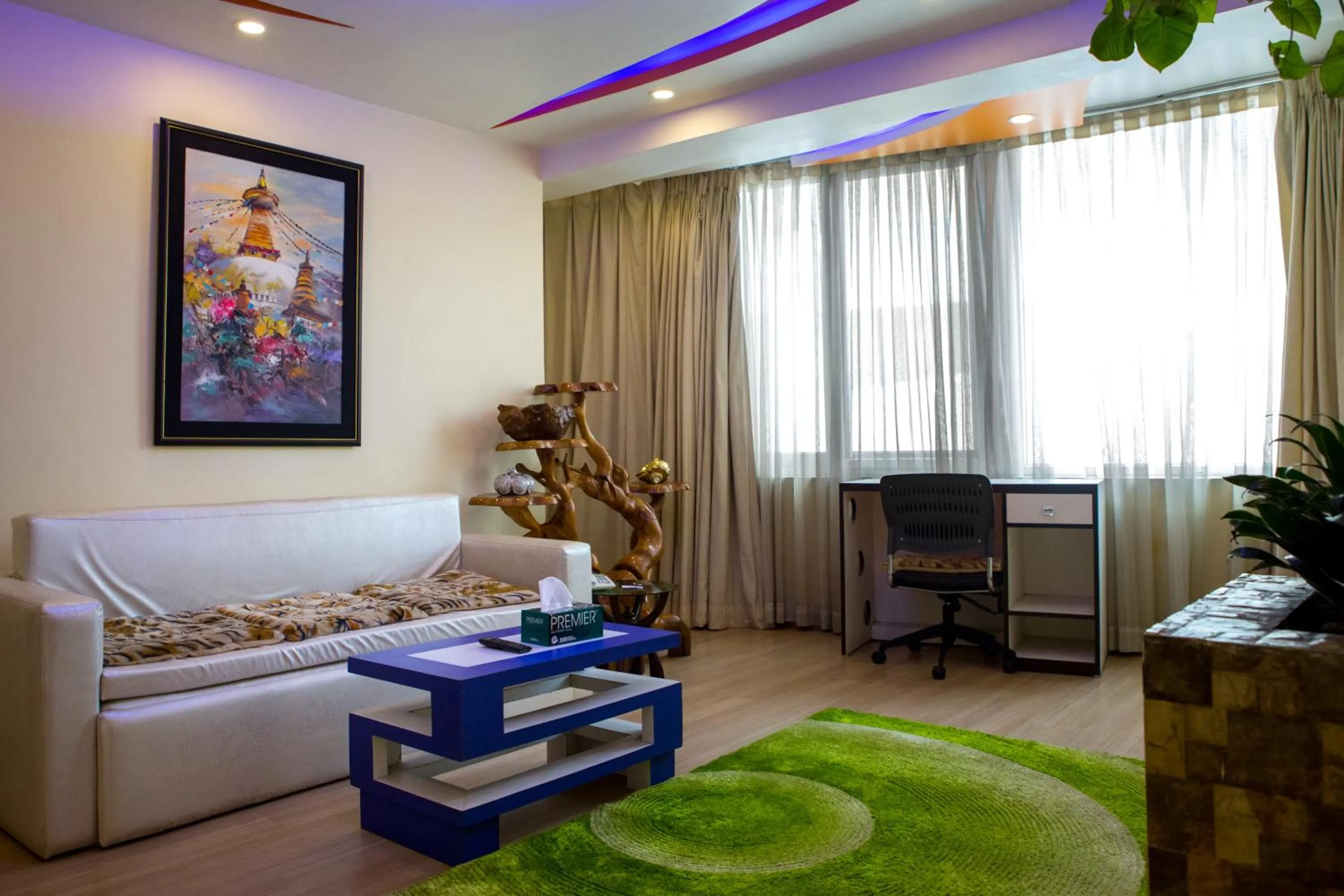 Living room in Royal Penguin Boutique Hotel & Spa