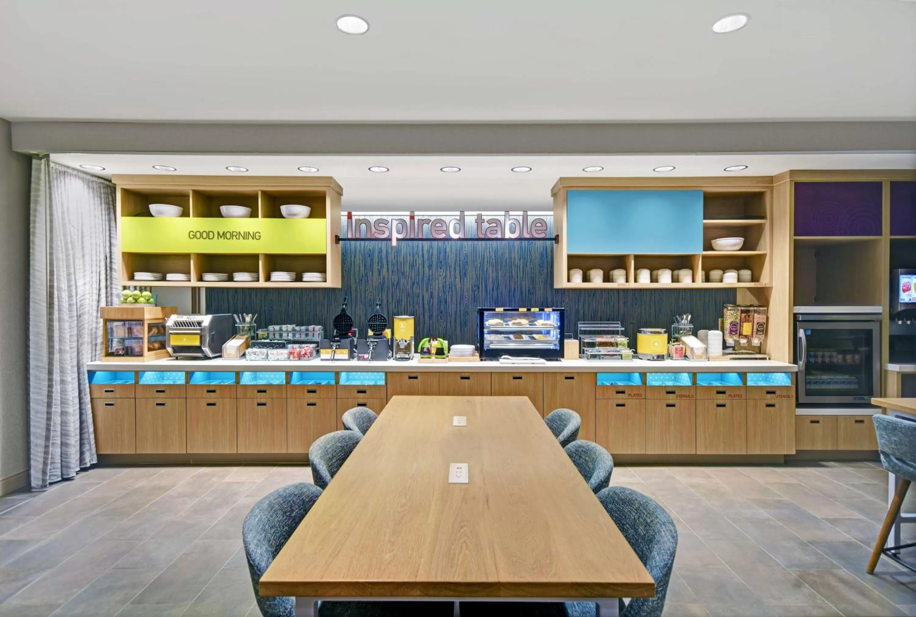 Breakfast in Home2 Suites by Hilton Blacksburg University