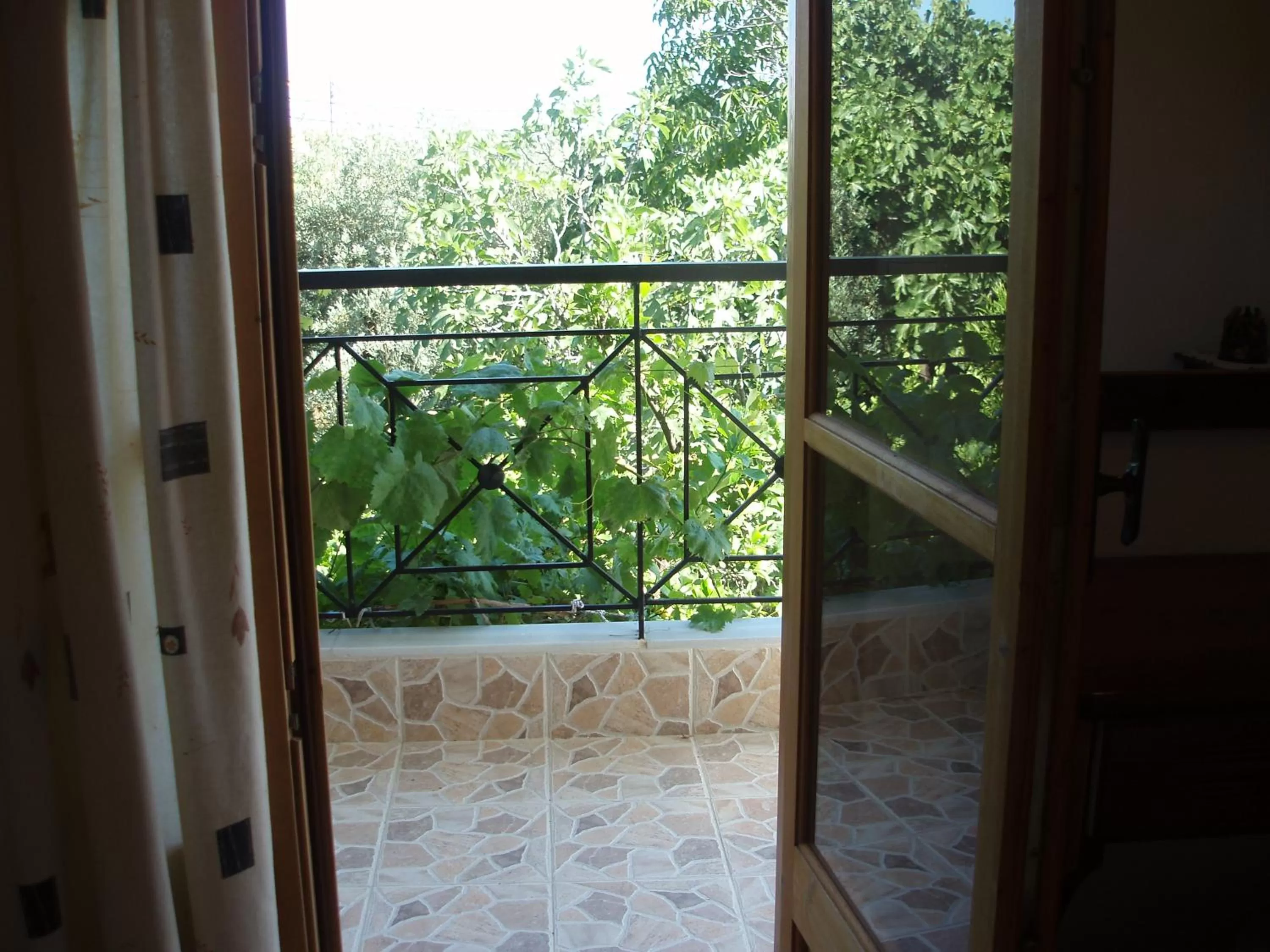 Balcony/Terrace in skiathos studios HL