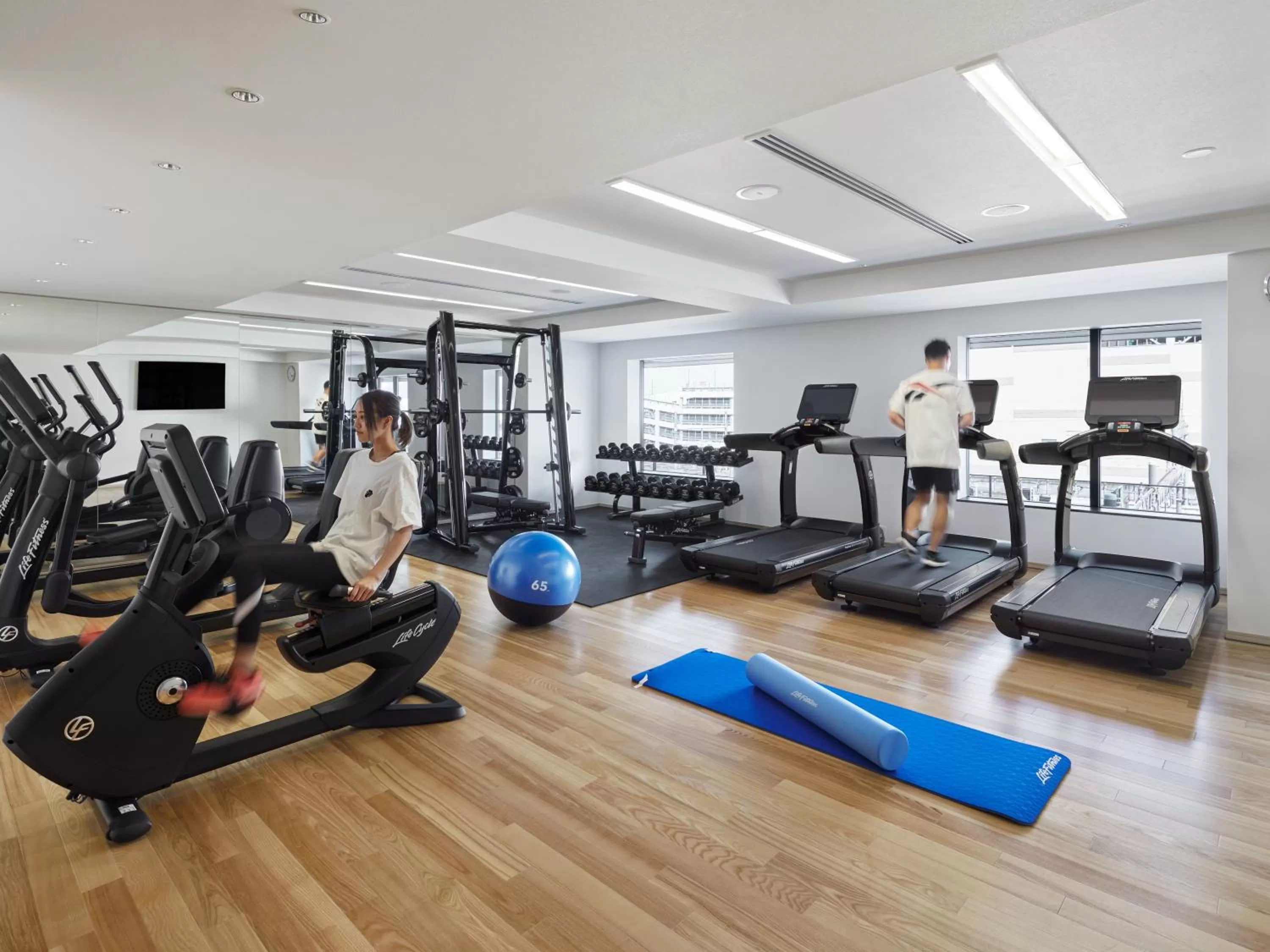 Fitness centre/facilities in Hyatt House Kanazawa
