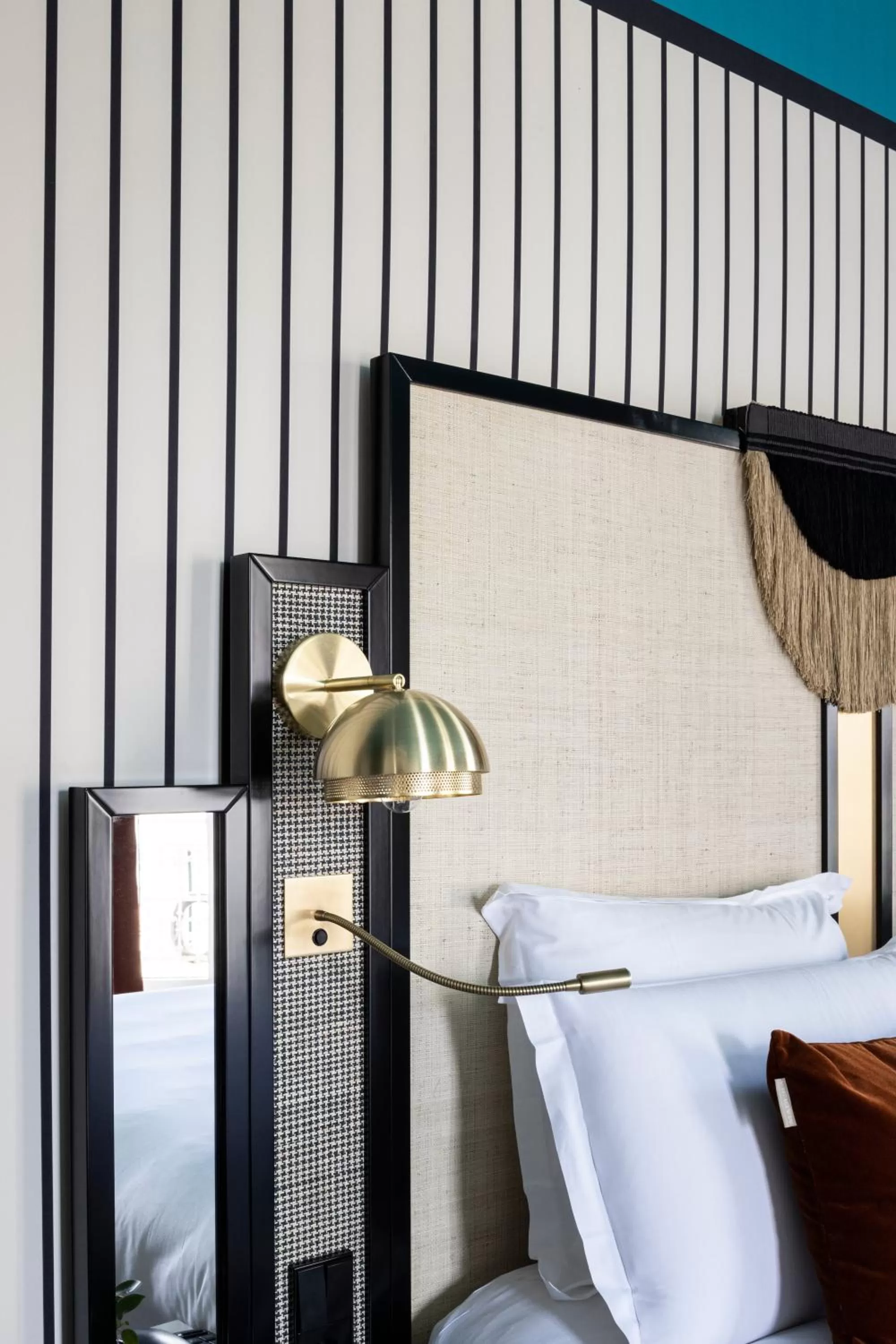 Decorative detail, Bed in Best Western Premier Hotel Roosevelt