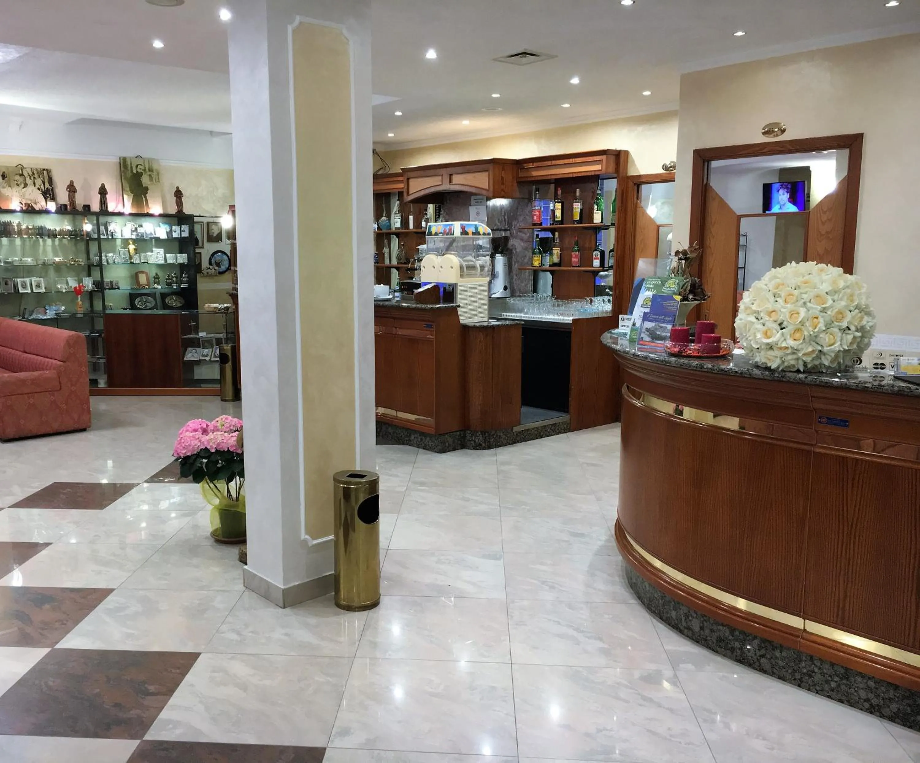 Lobby or reception in Hotel Euro