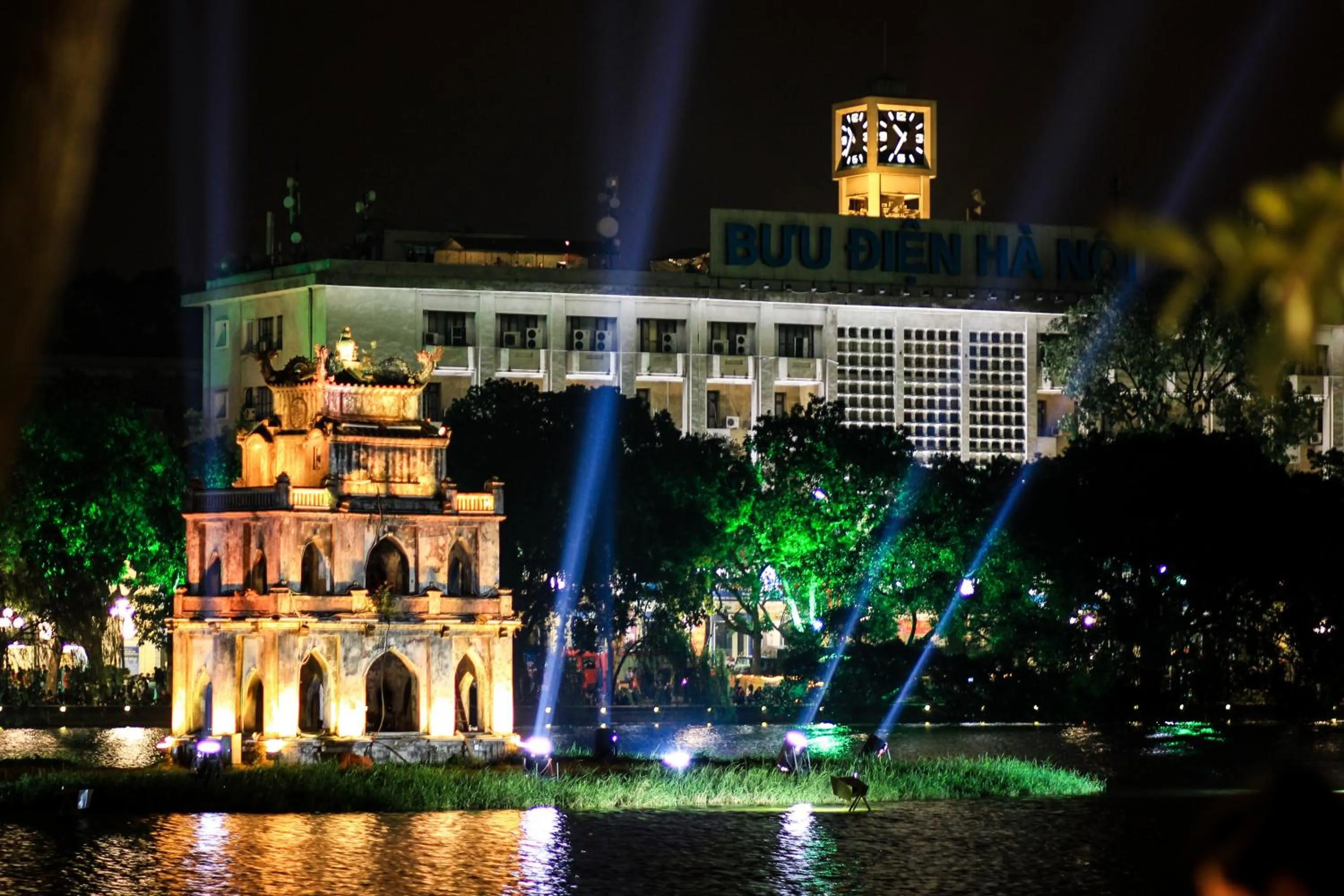 Bird's eye view in Hanoi Luxury Hotel