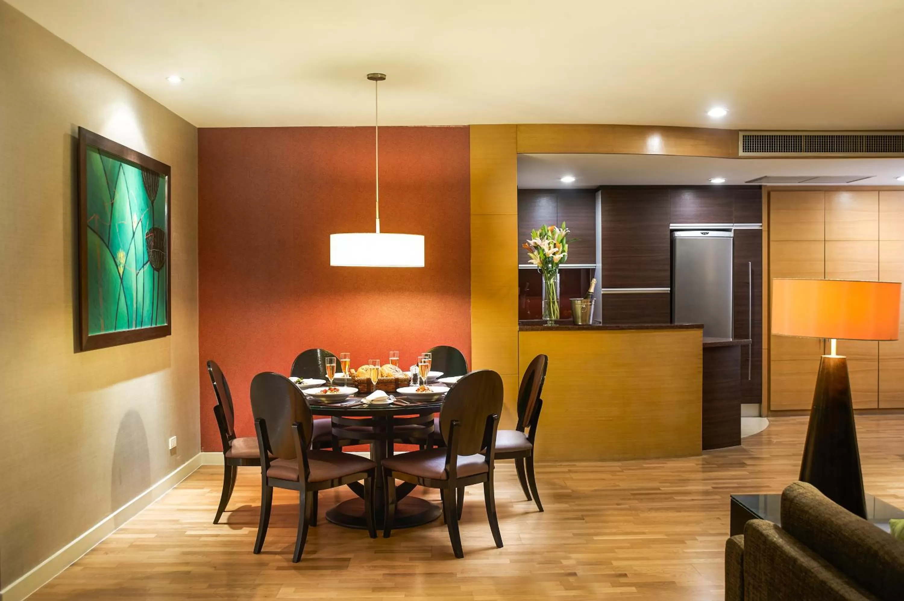 Kitchen or kitchenette in Urbana Sathorn Hotel, Bangkok