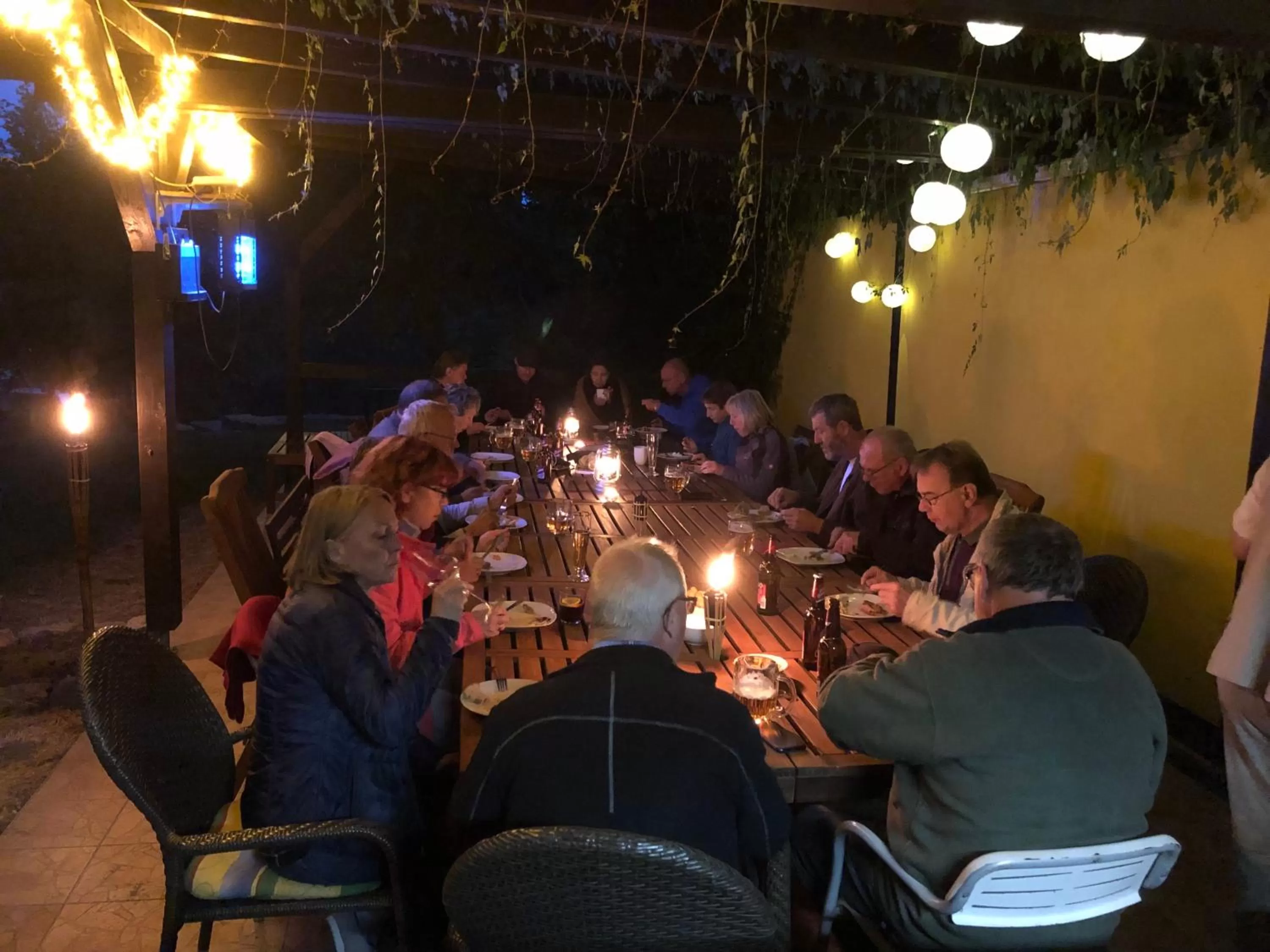 People in Riverside Inn