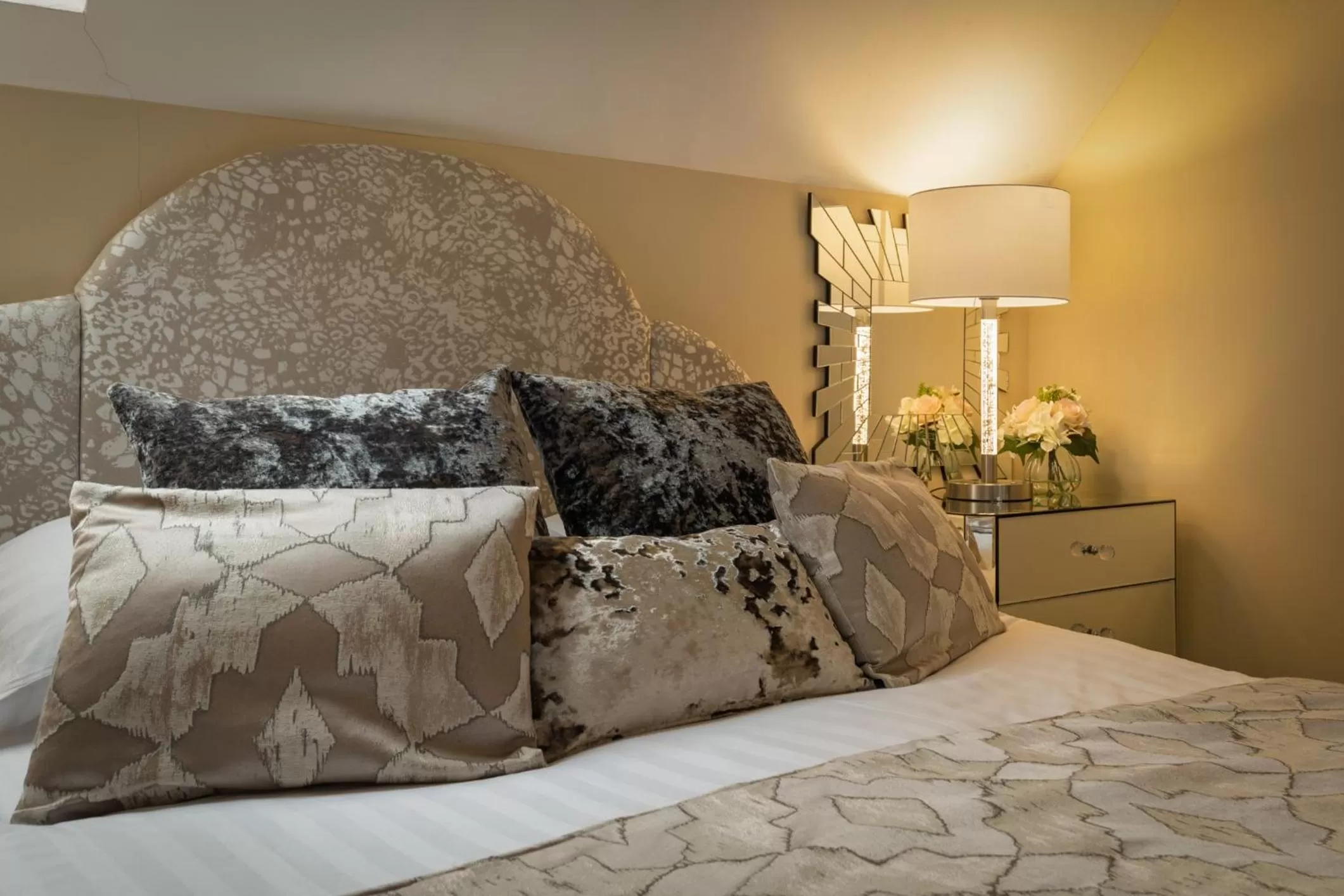 Bed in Hotel Plas Hyfryd