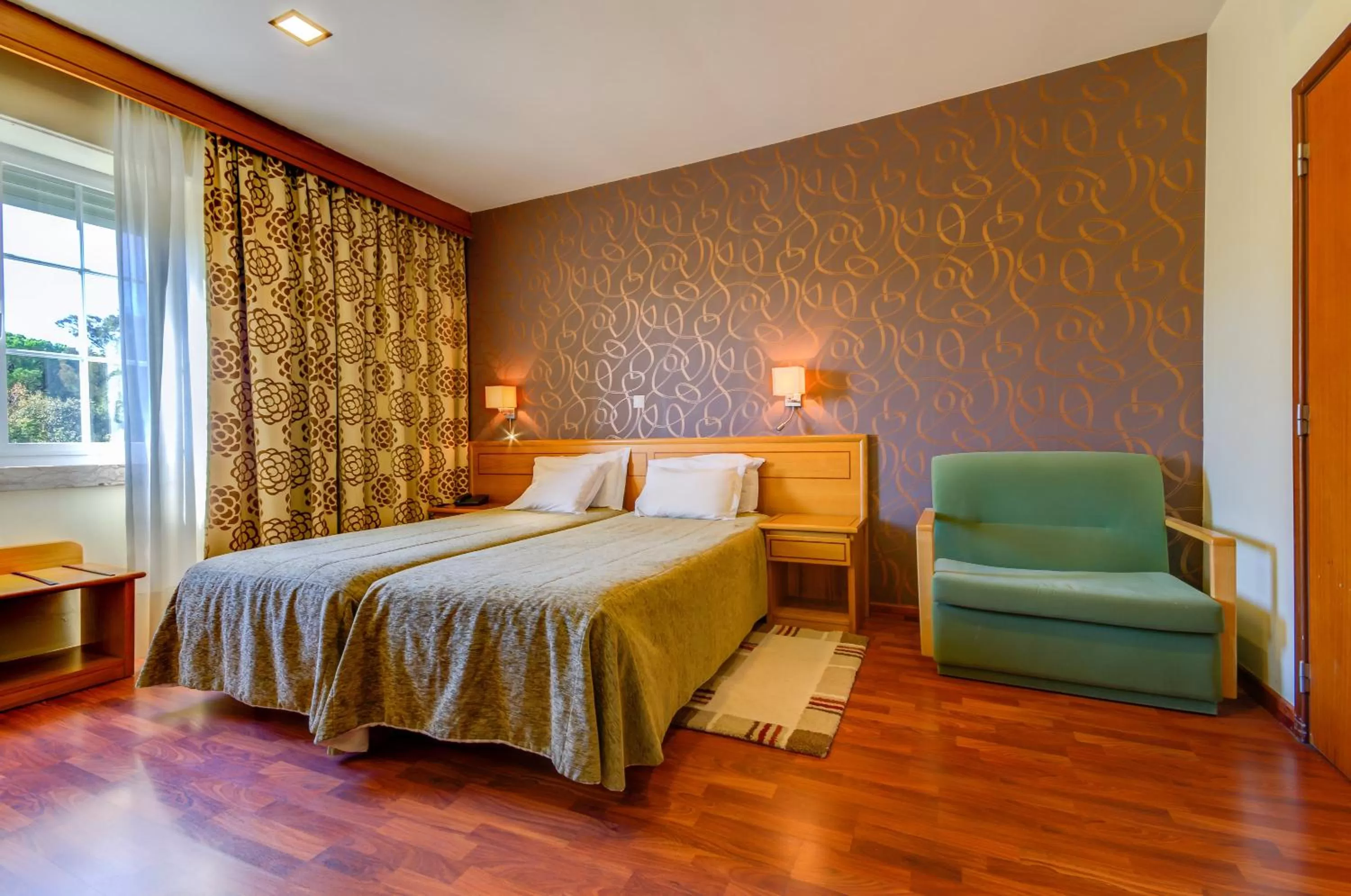 Bed in Hotel Avenida Park