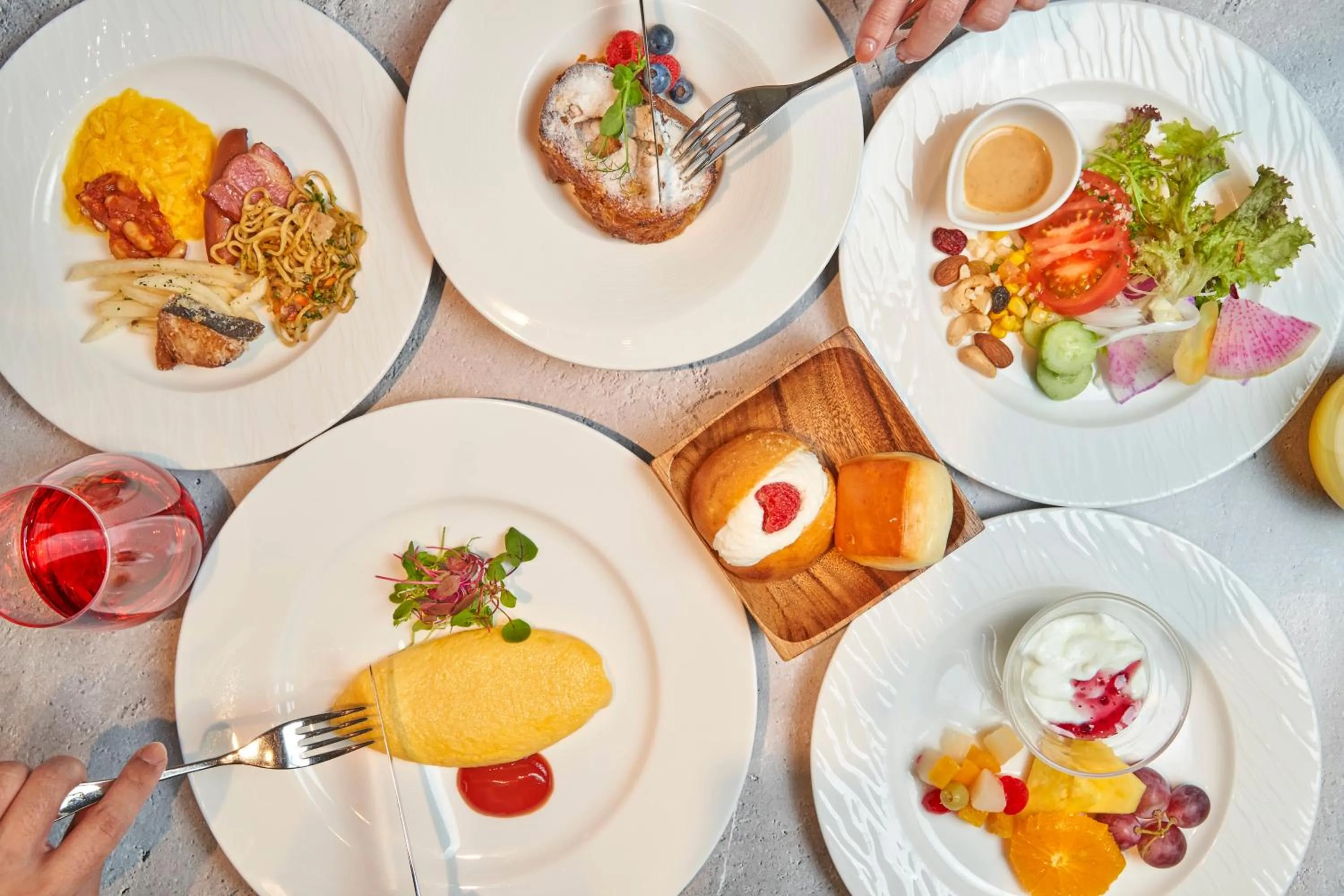Breakfast in Shibuya Tokyu REI Hotel
