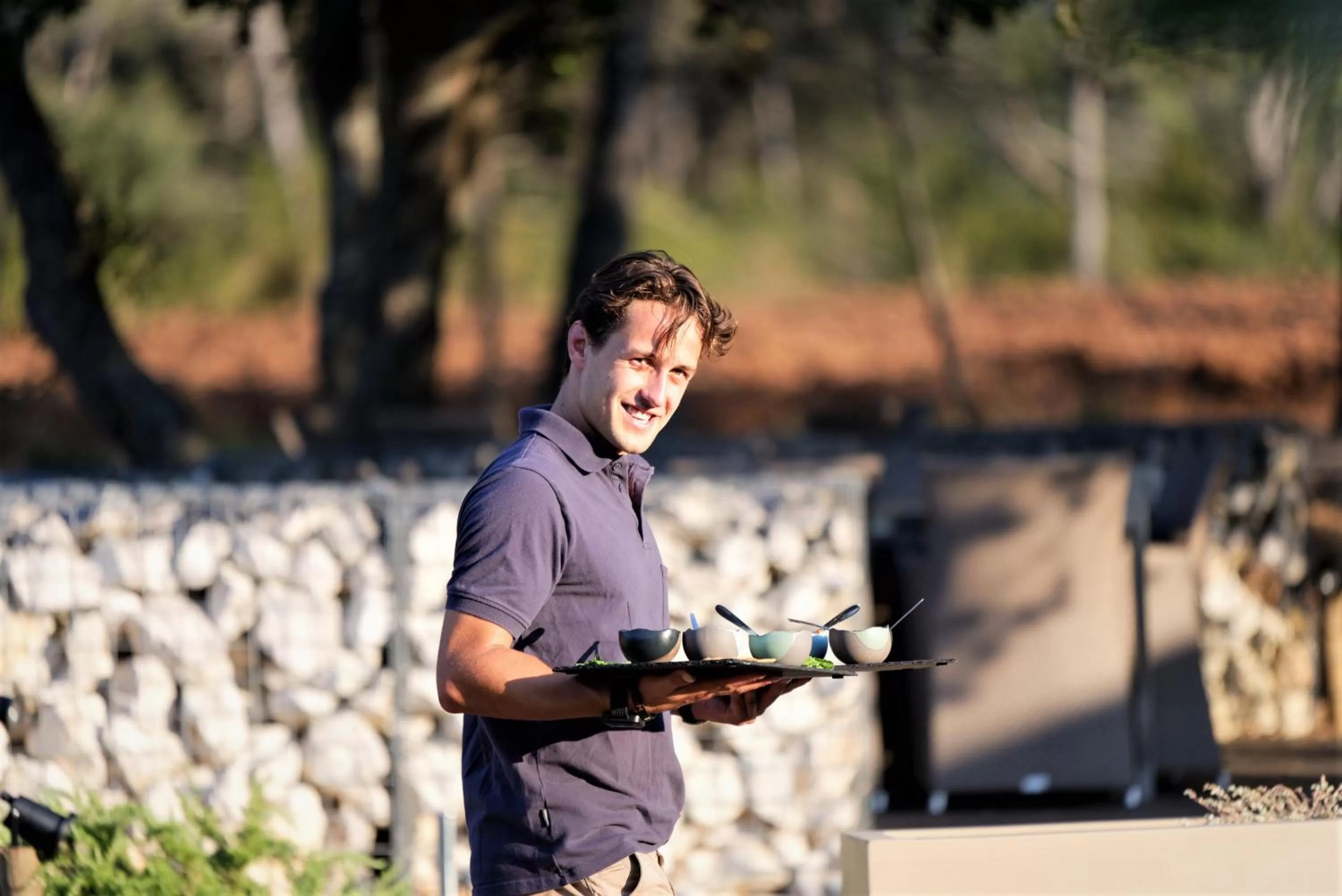 Staff in Domaine la Pierre Blanche