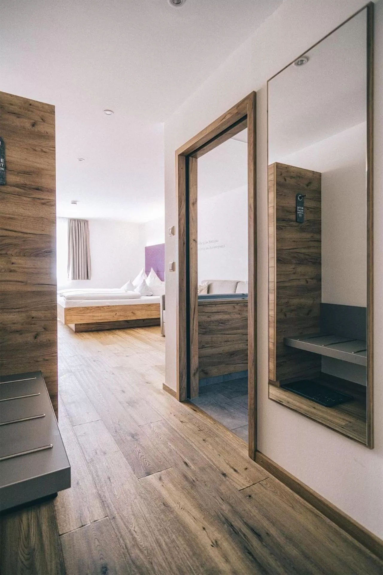 Decorative detail, Bed in Hotel Restaurant Kochschule Rössle