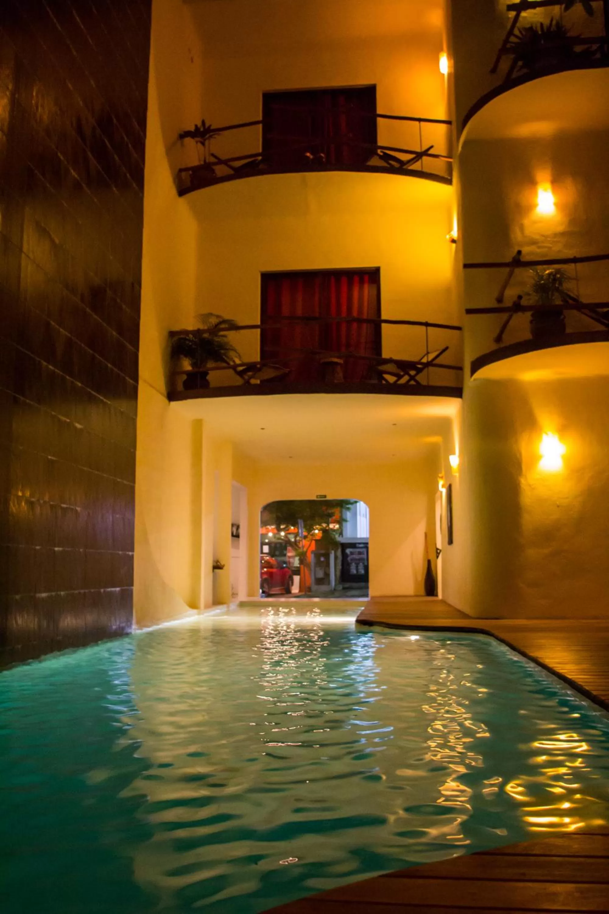 Swimming pool in Kinbe Hotel Boutique