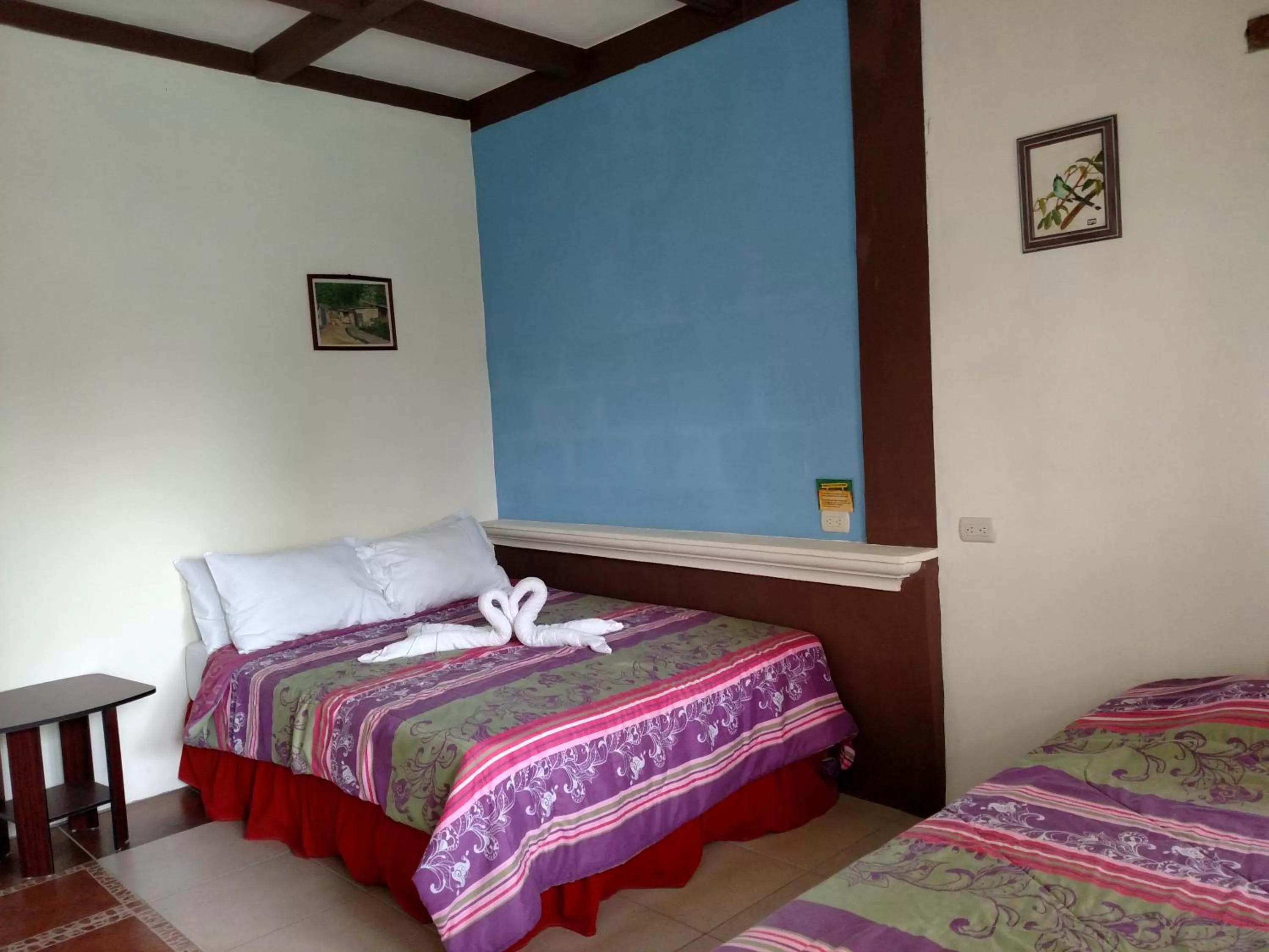 Bed in Zapote Tree Inn