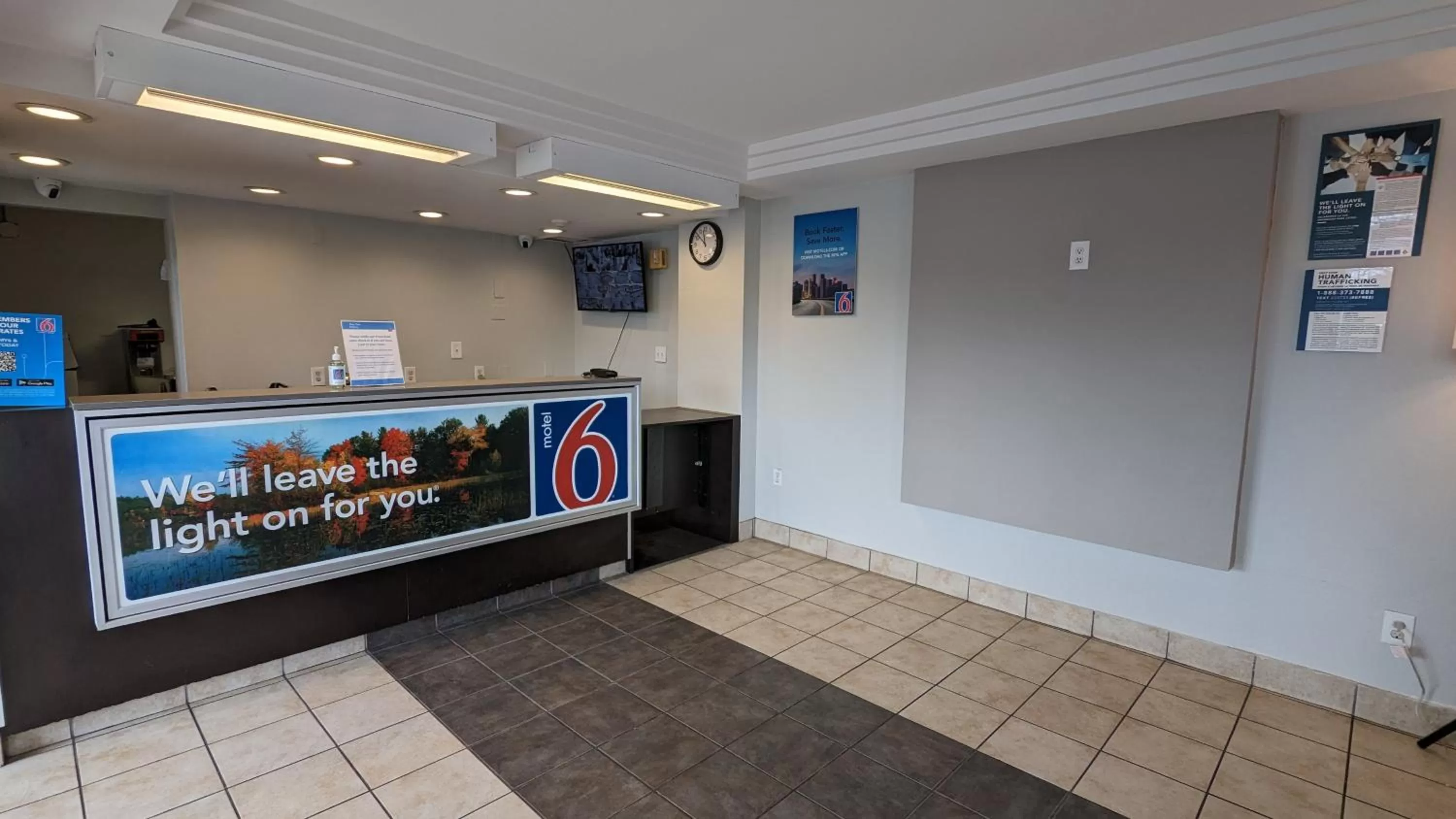 Lobby or reception in Motel 6-Leominster, MA