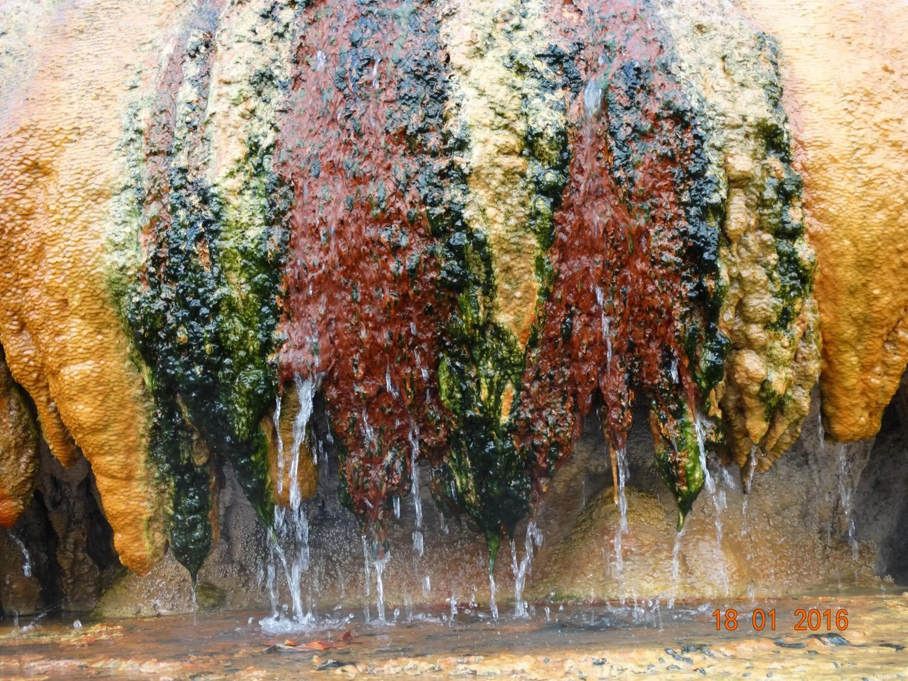 Natural landscape in Pamukkale Termal Ece Otel