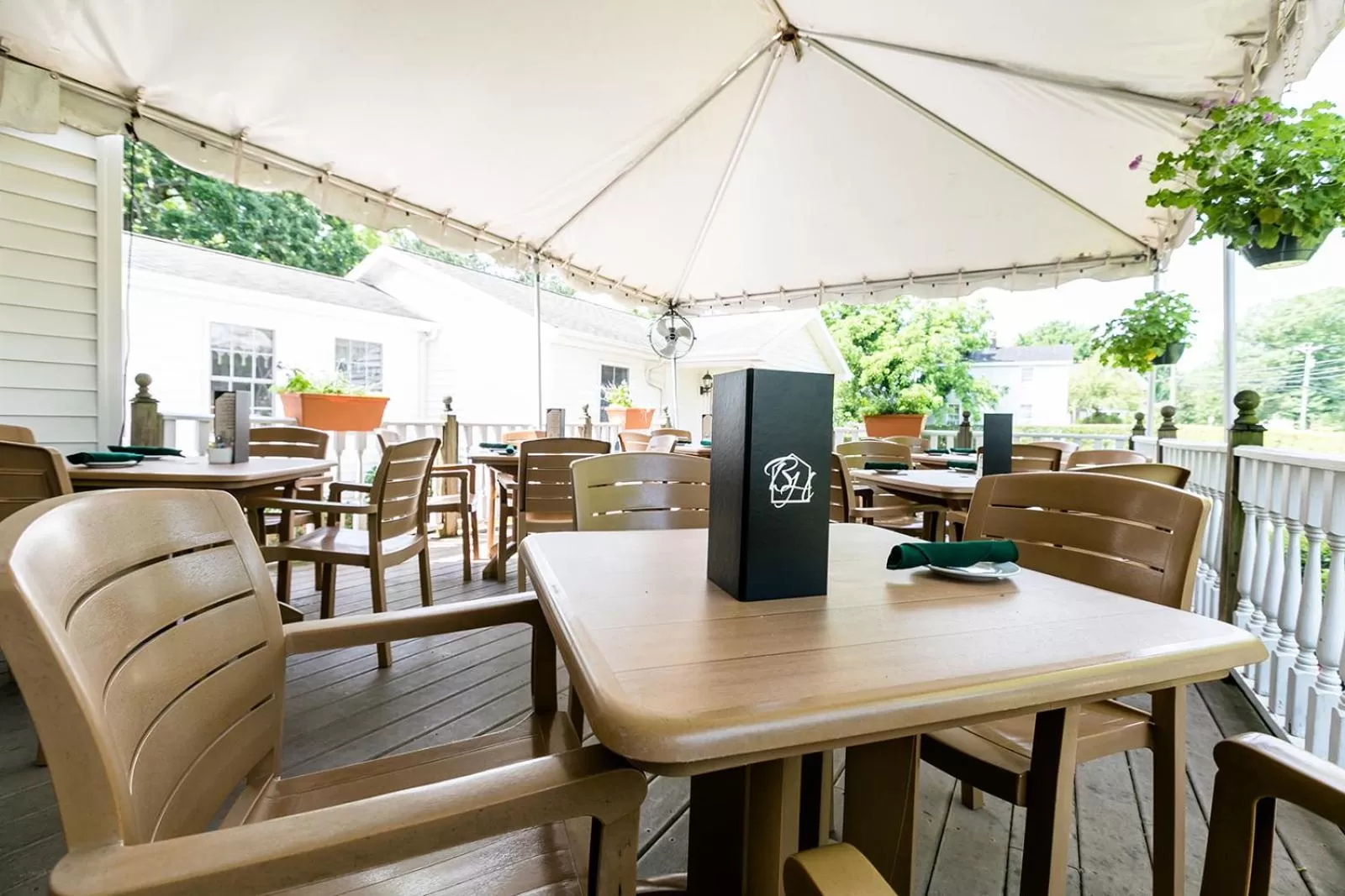 Patio in The Babcock House