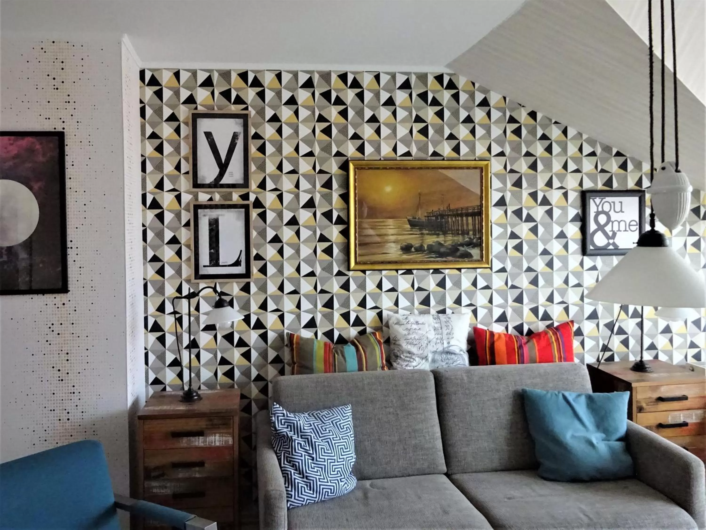 Living room in Pension Zur Fährbrücke