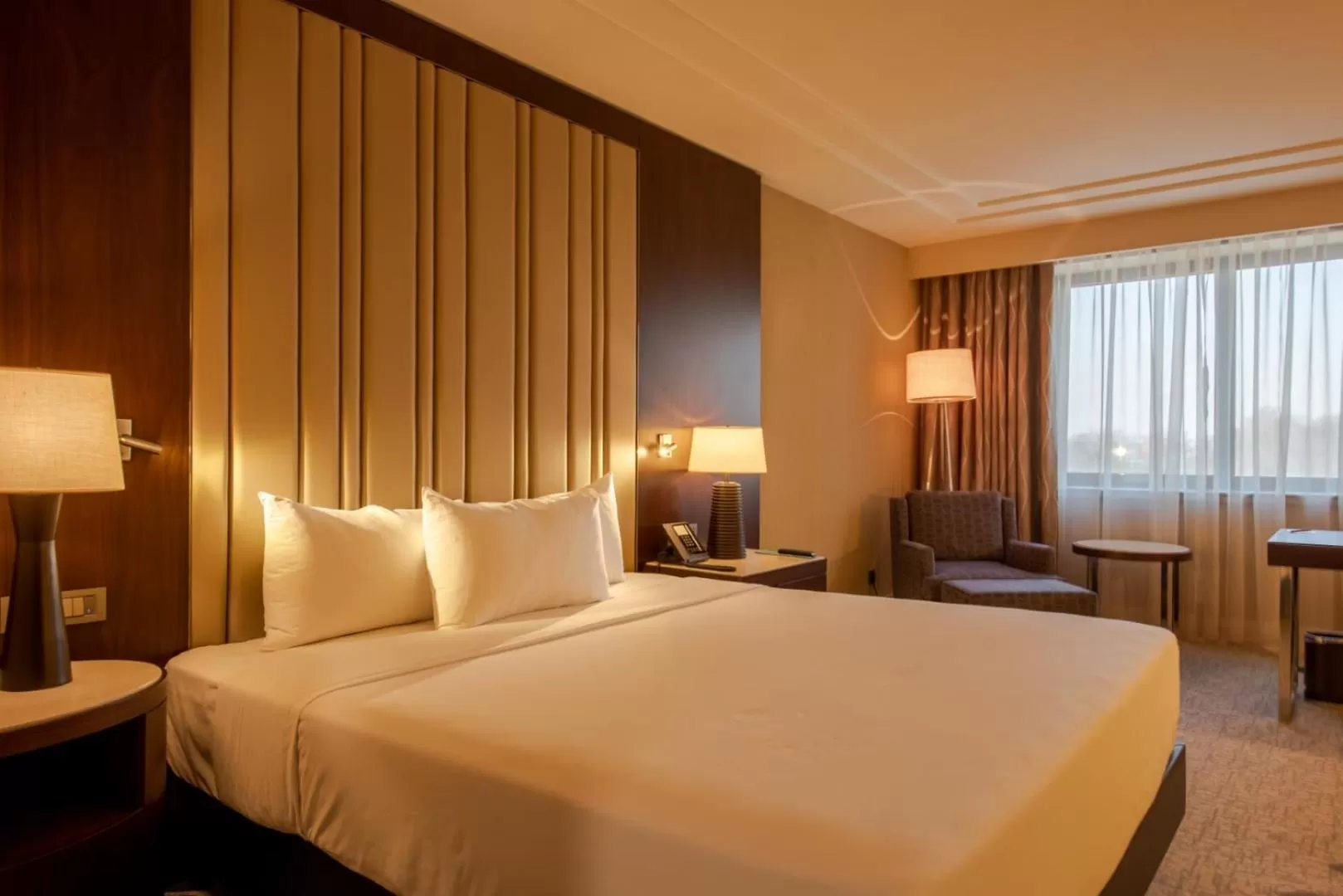 Photo of the whole room, Bed in AZIMUT Grand Hotel Tashkent