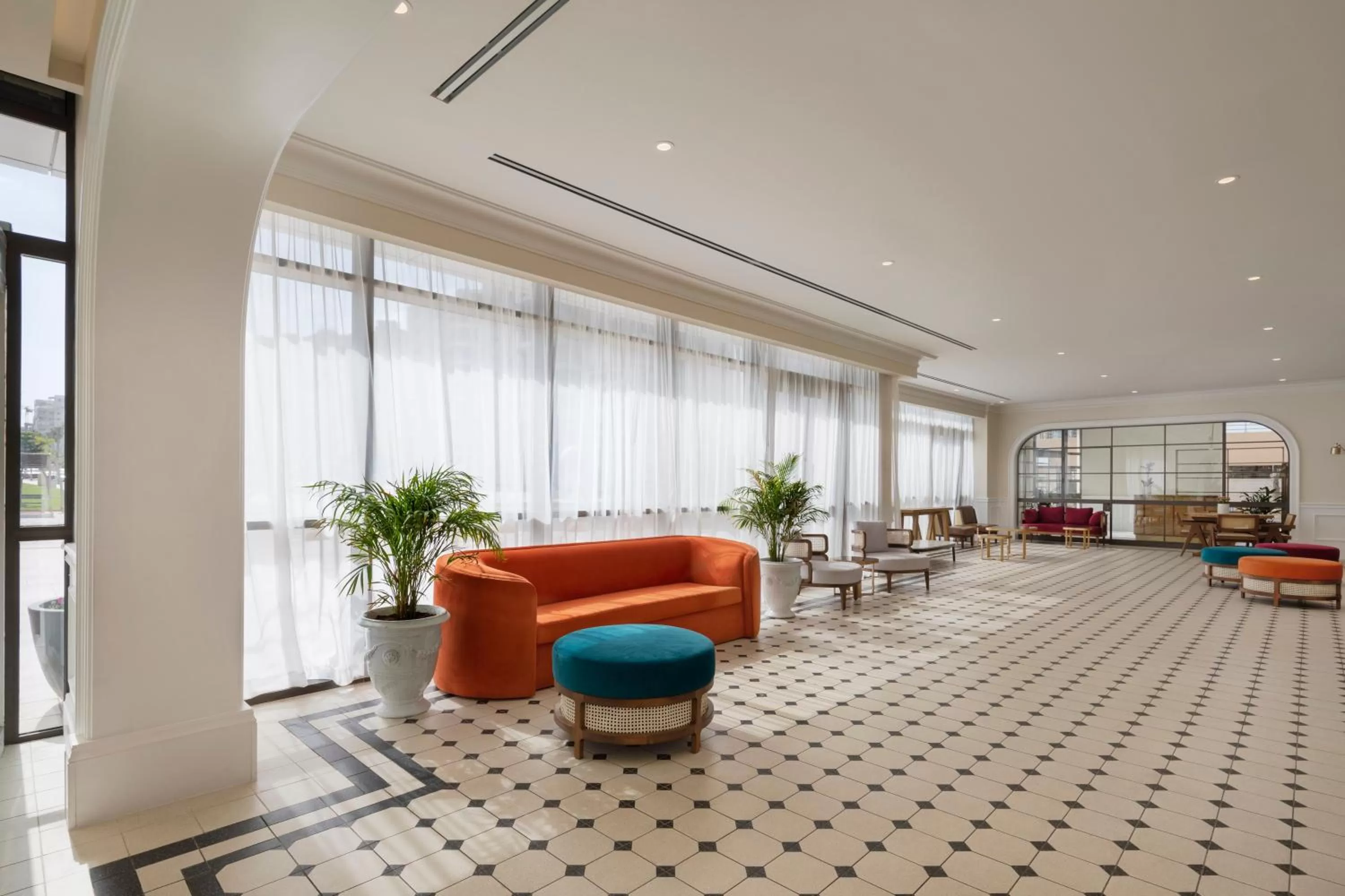Lobby or reception in Resort Hadera by Jacob Hotels