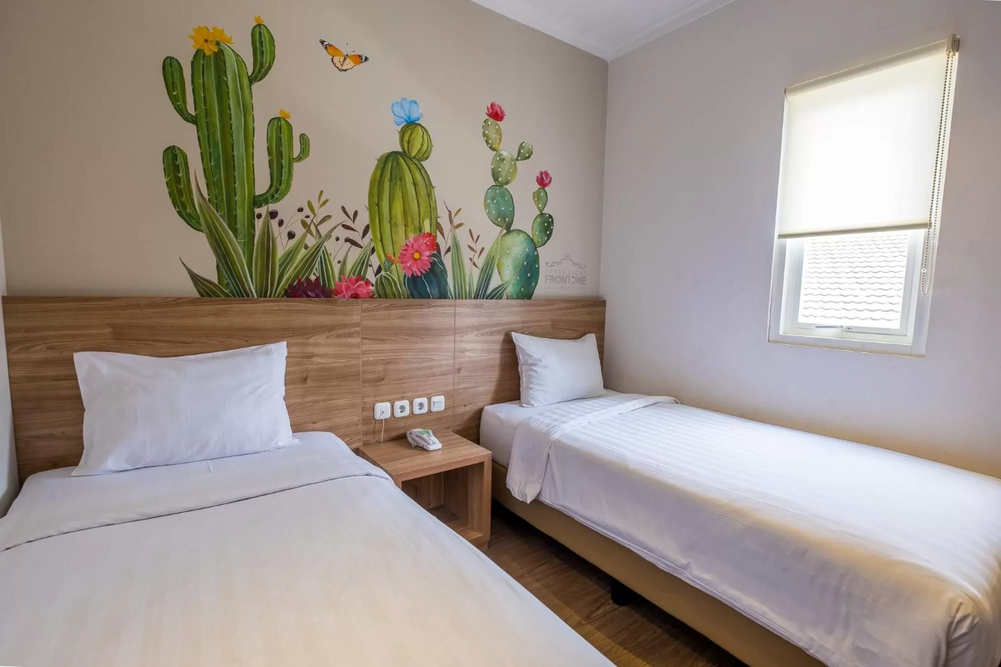 Bed in Three Eight Front One Boutique Batu Malang