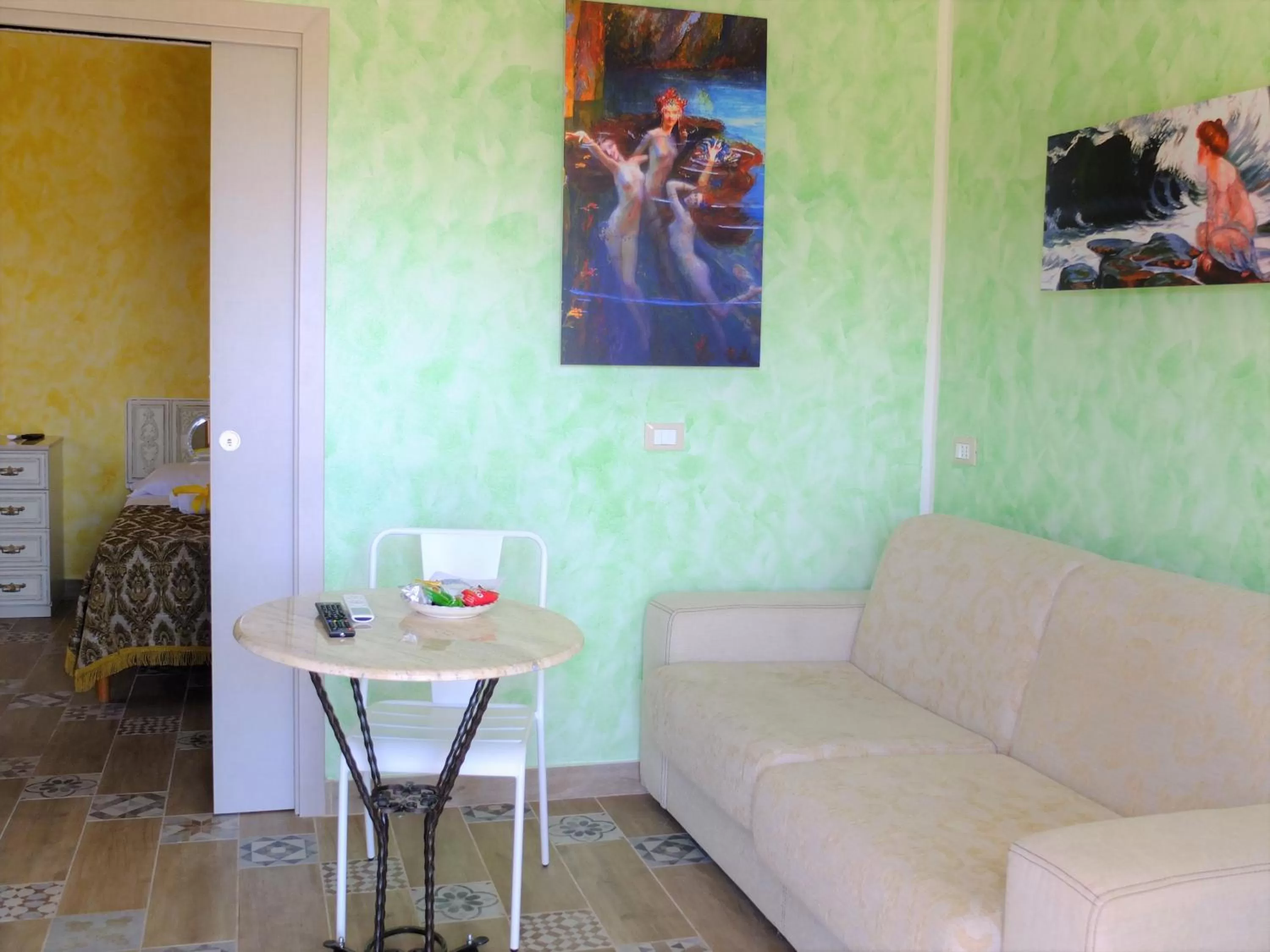 Living room in Incanto delle Ninfe