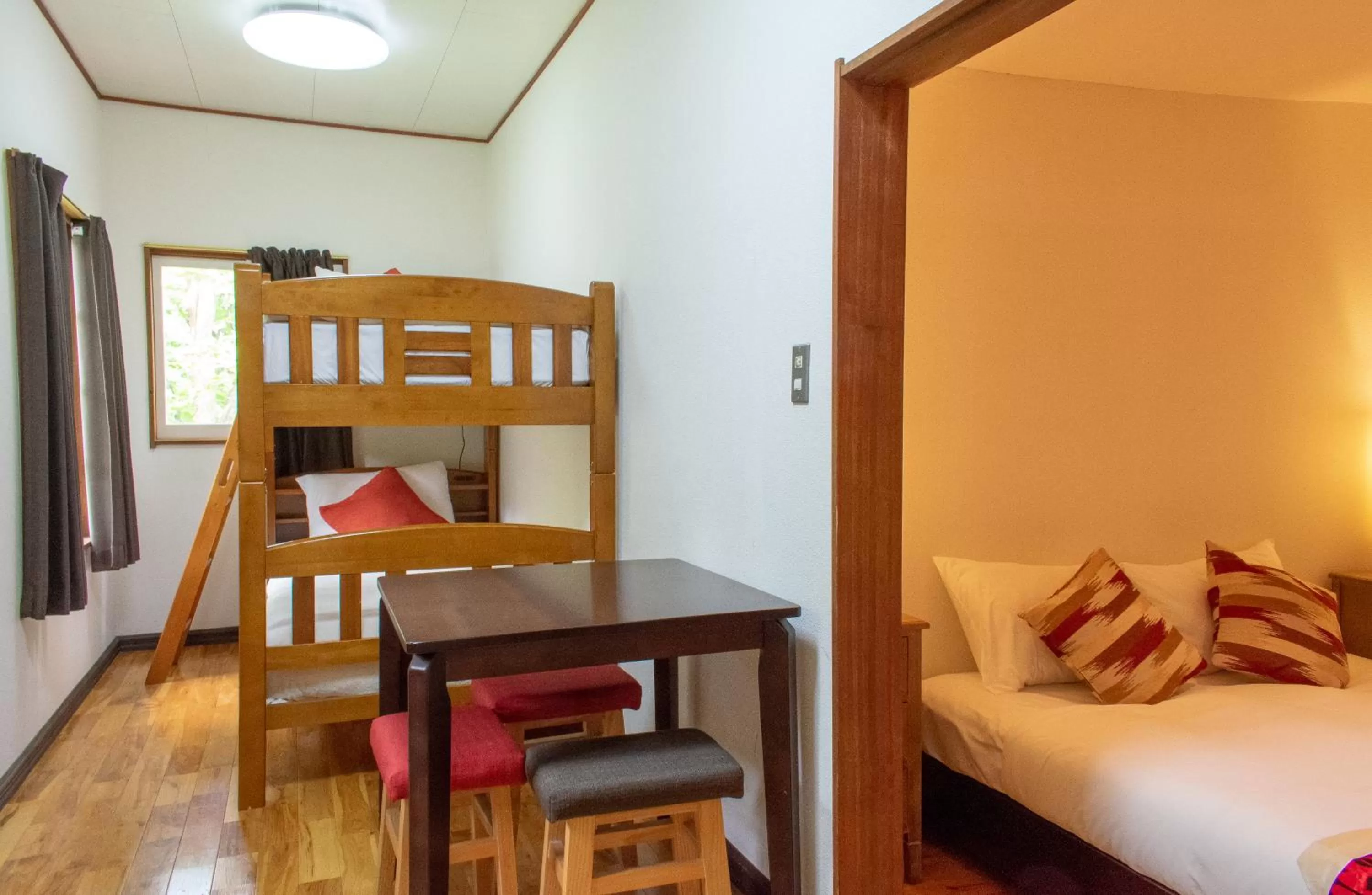 Bed in Panketo Lodge & Yoga Studio