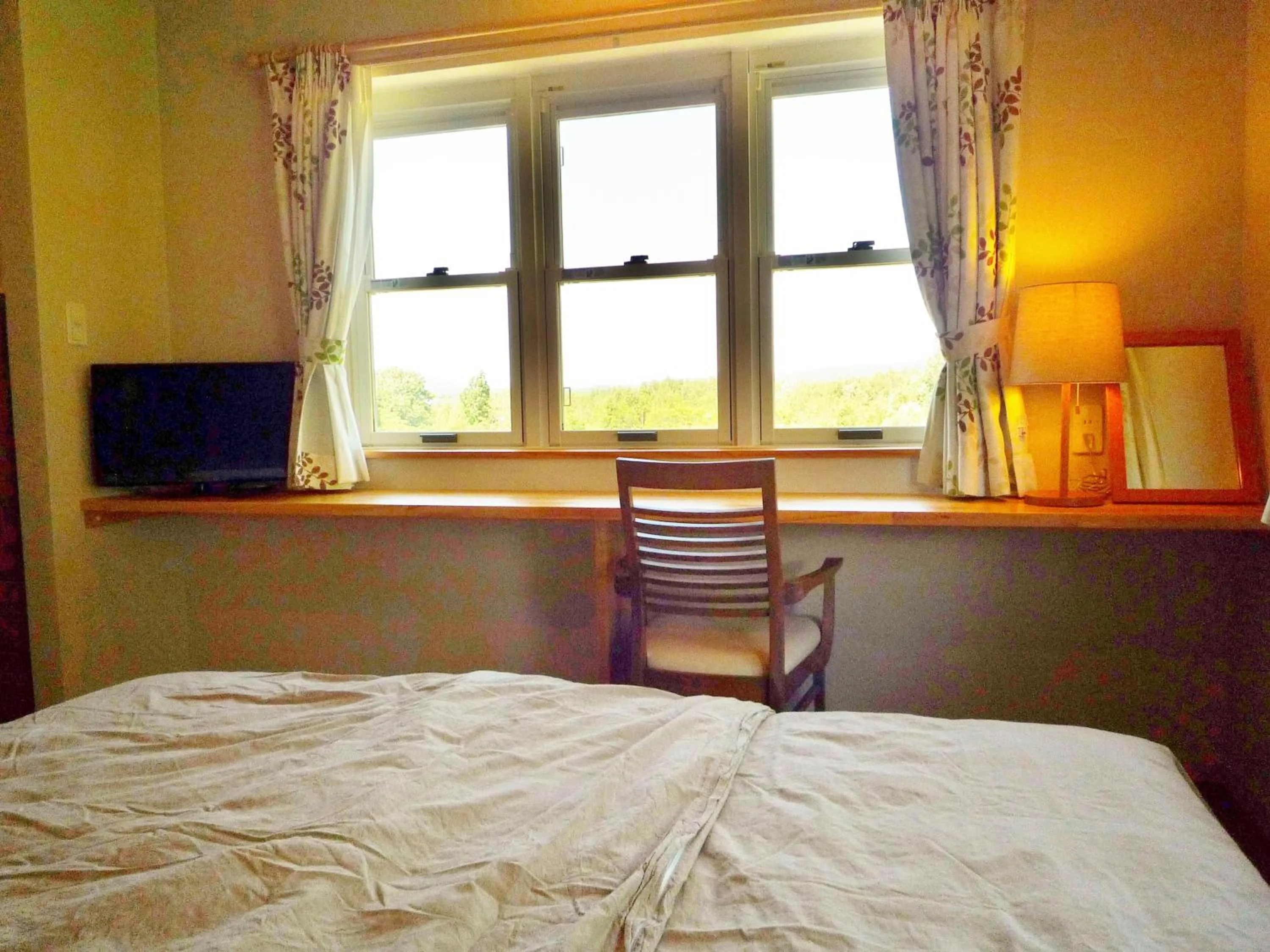 Bed in Hotel Resort Inn Niseko