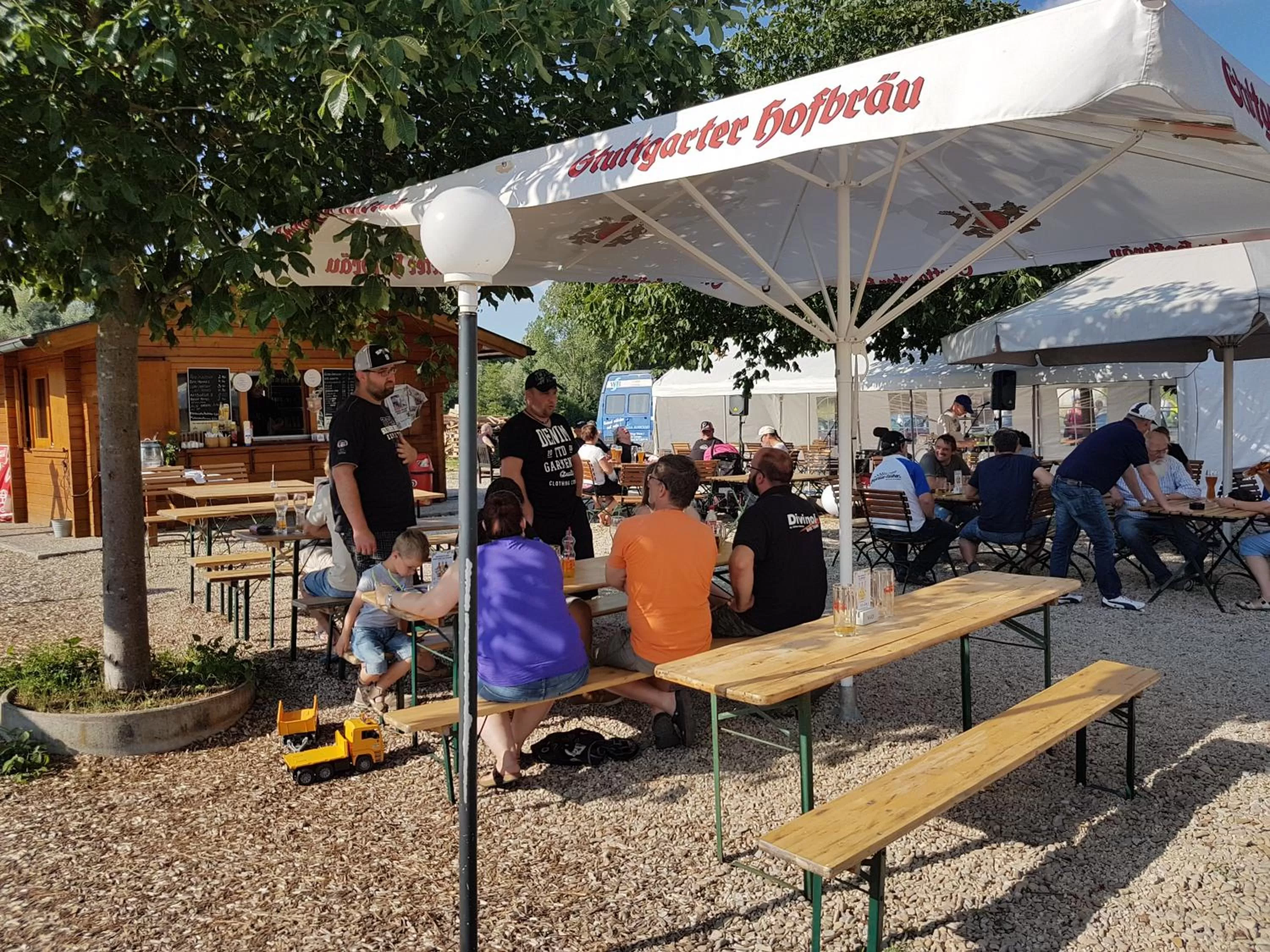 Garden view in Hotel Restaurant Klostermühle