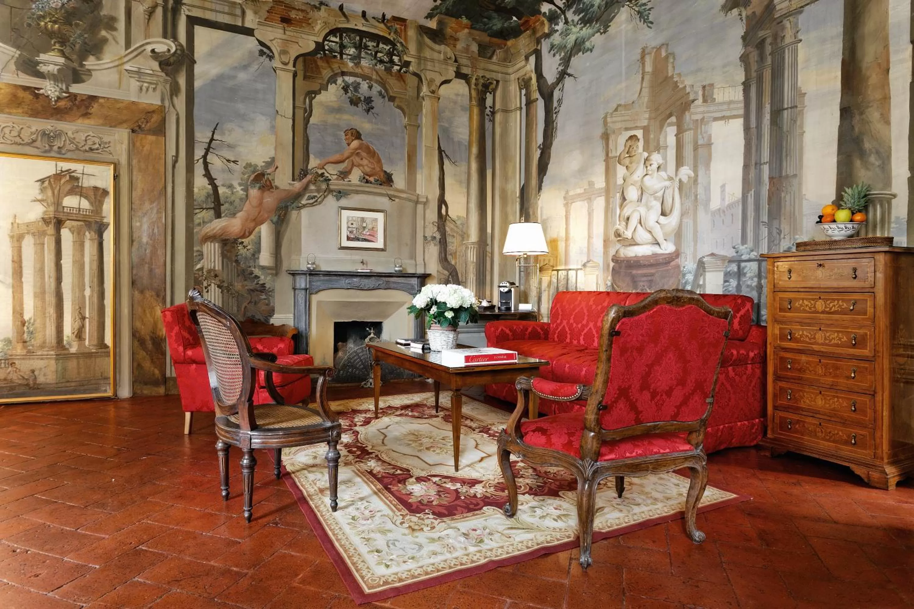 Living room in Palazzo Niccolini al Duomo Residenza D'Epoca
