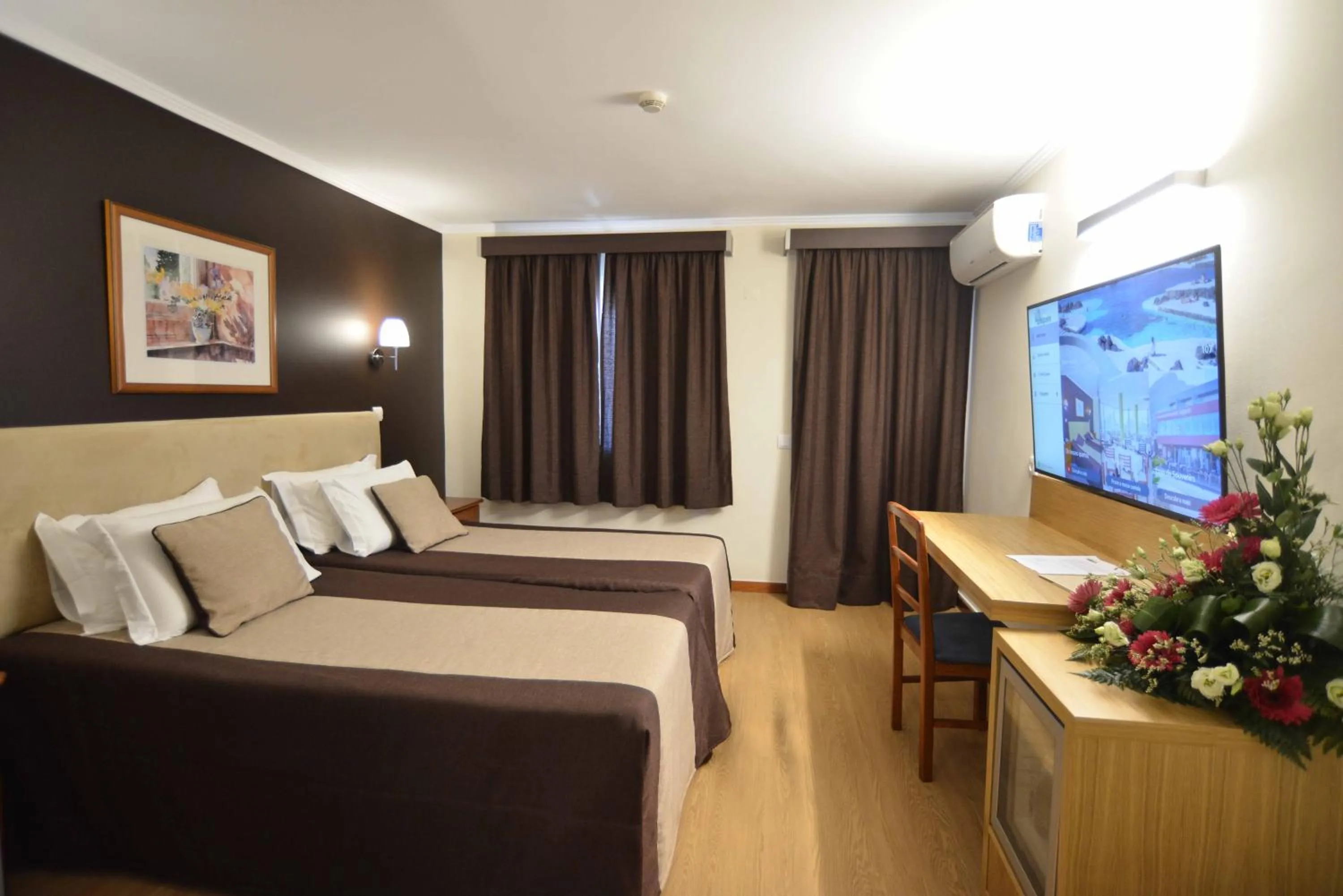 Bed in Hotel Salgueiro