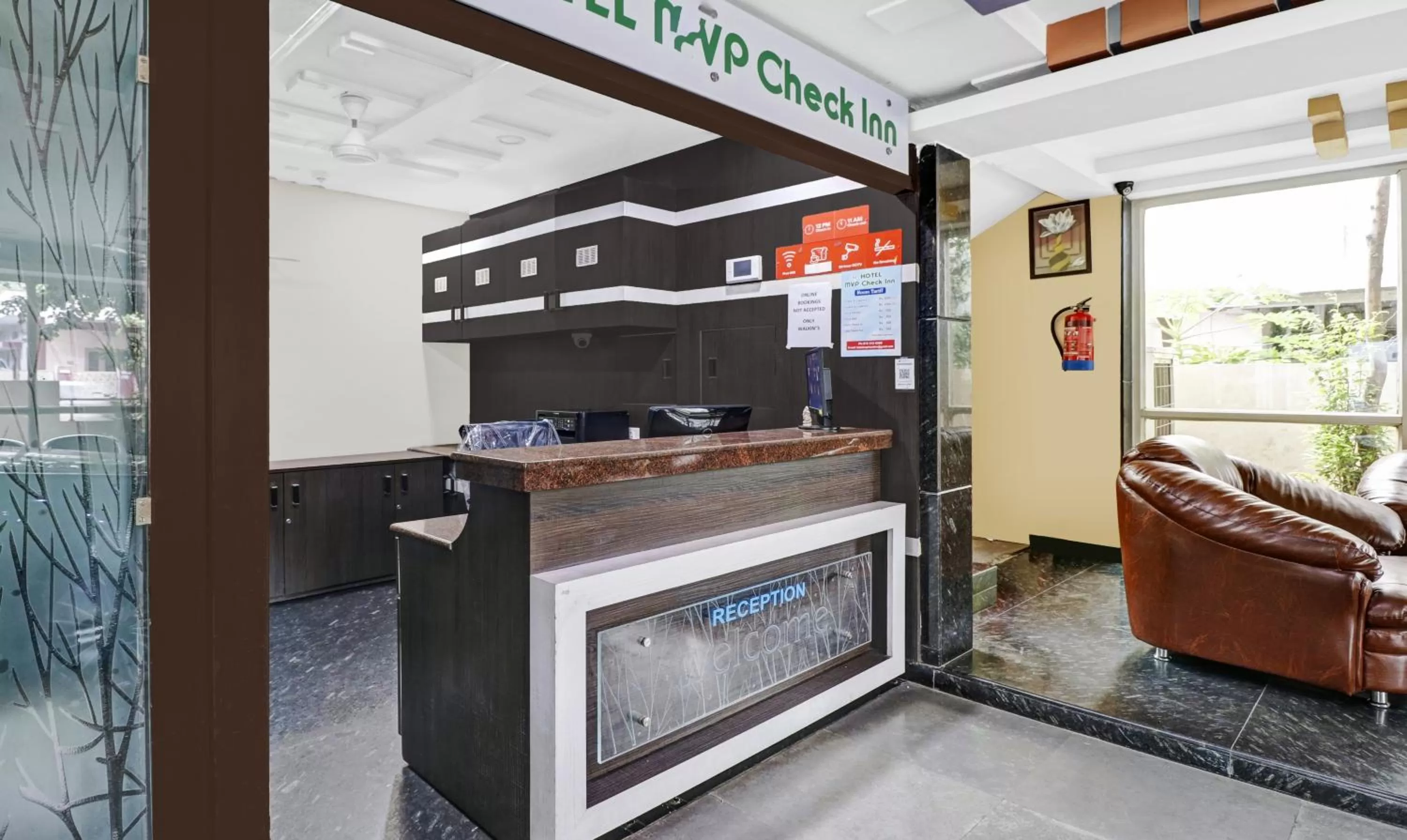 Lobby or reception in Hotel MVP Check Inn
