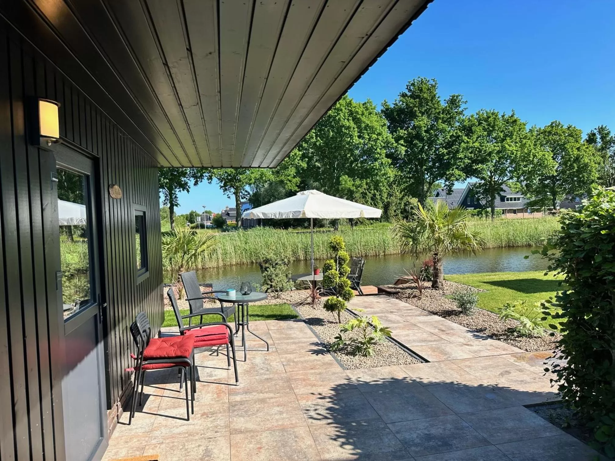 Balcony/Terrace in B&B de Wiekeborg