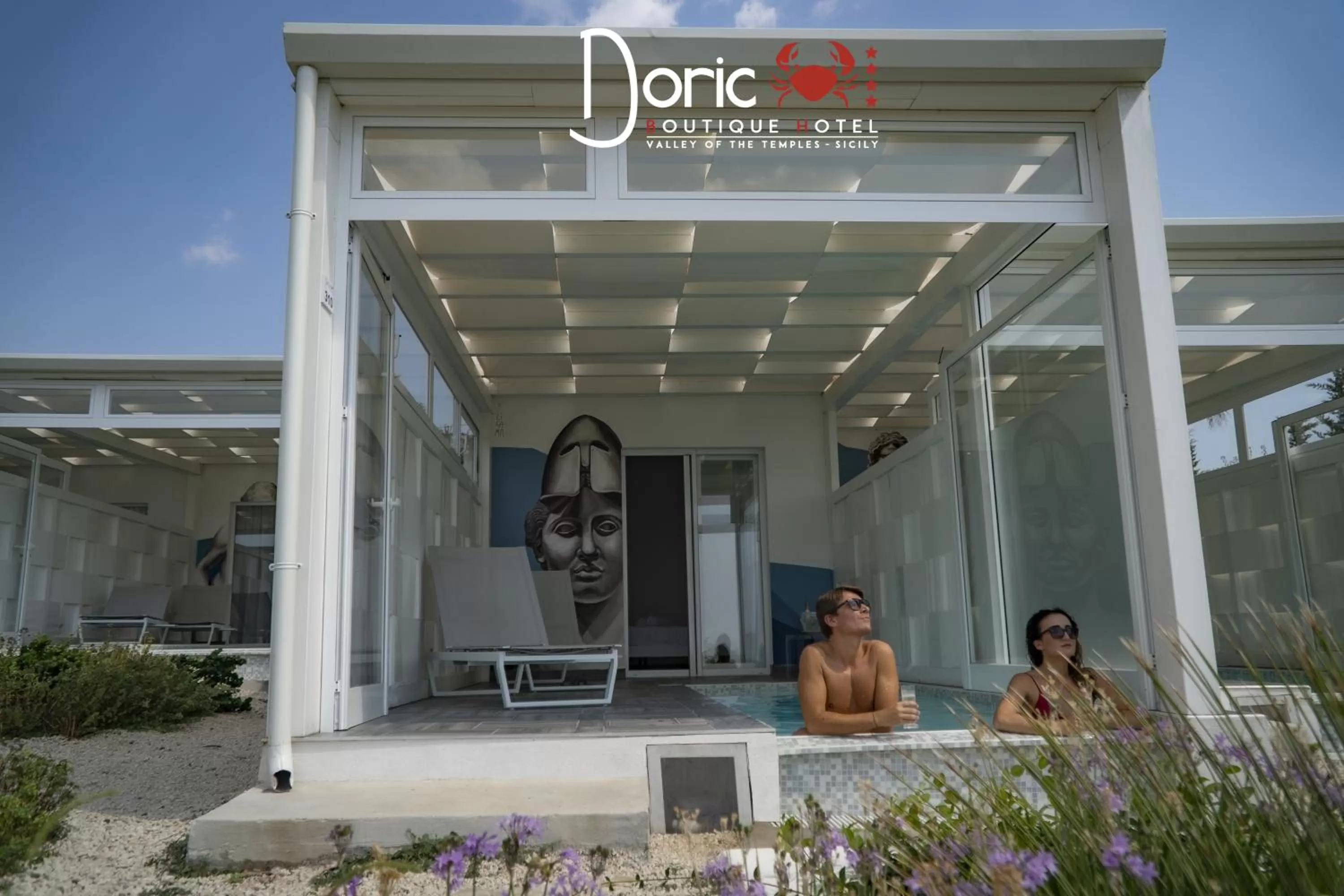 Superior Double Room with Private Heated Pool in Doric Eco Boutique Resort & Spa - Sicily