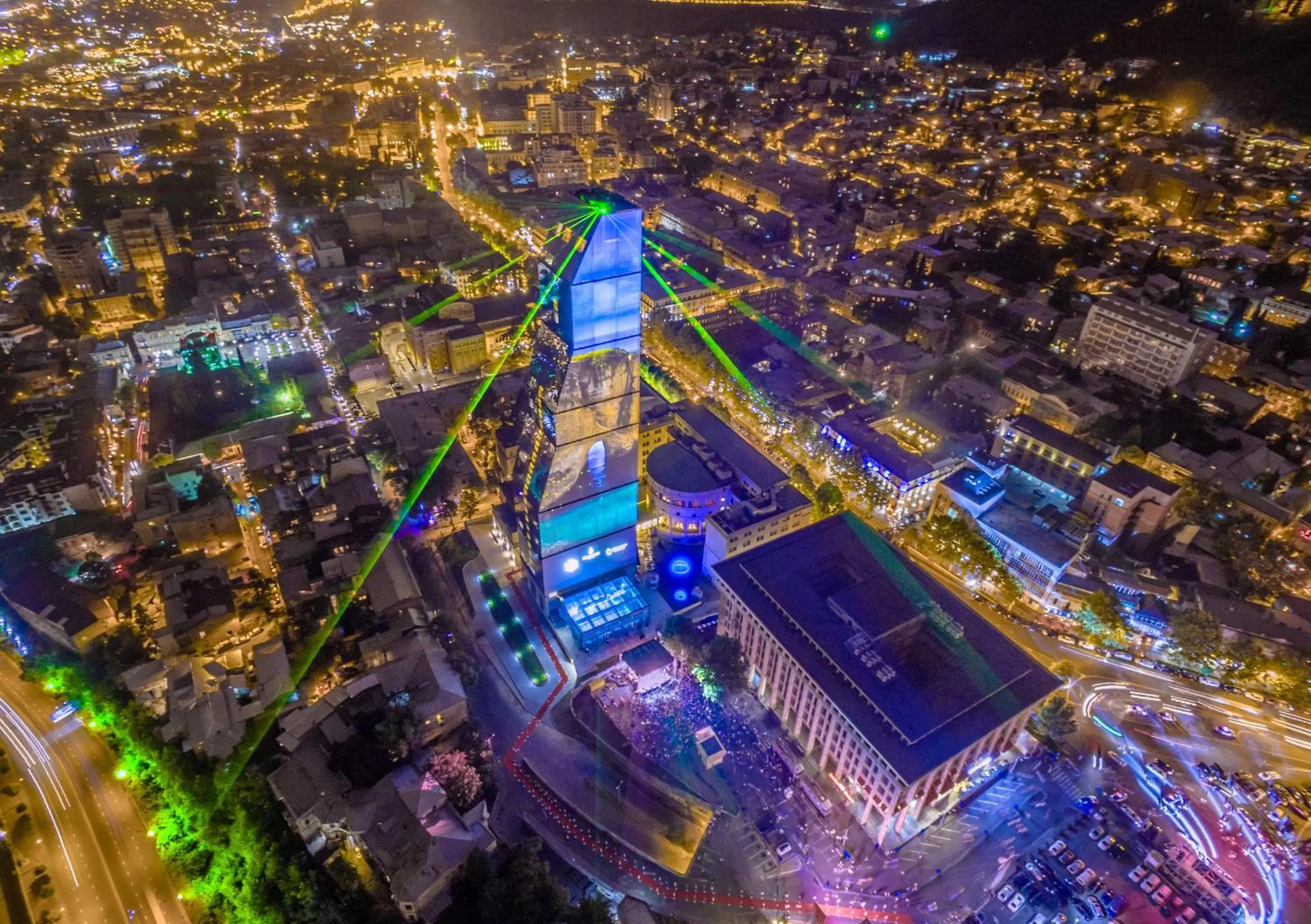 Bird's eye view in The Biltmore Tbilisi Hotel
