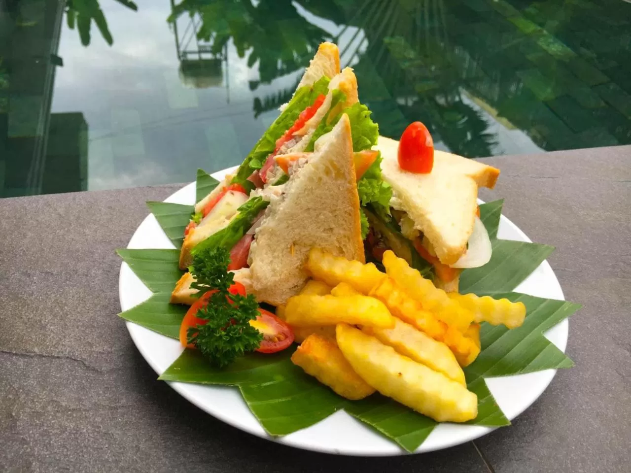 Food in The Blanc Residence